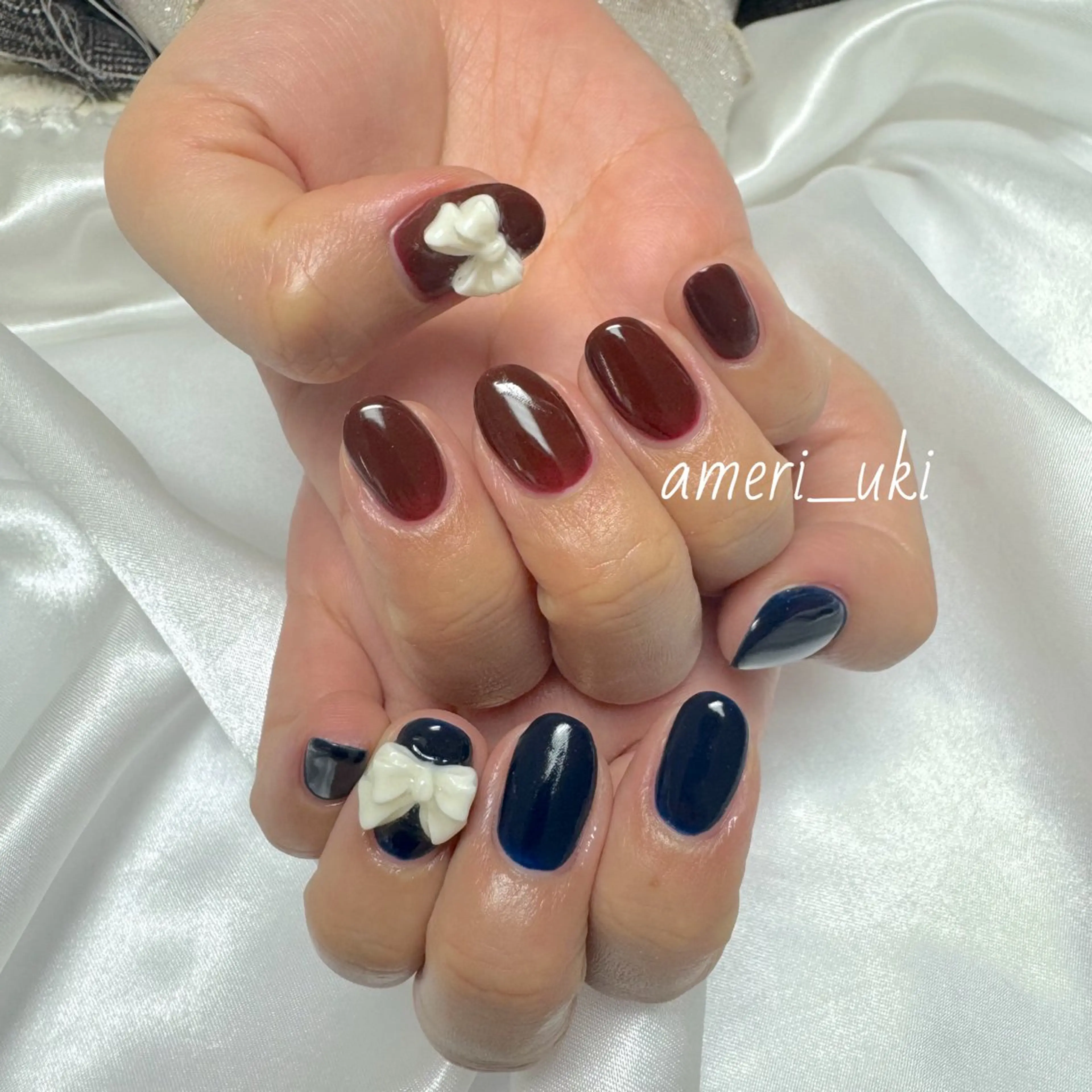 ネイル ハンドネイル Ameri nail /UKIのネイルデザイン