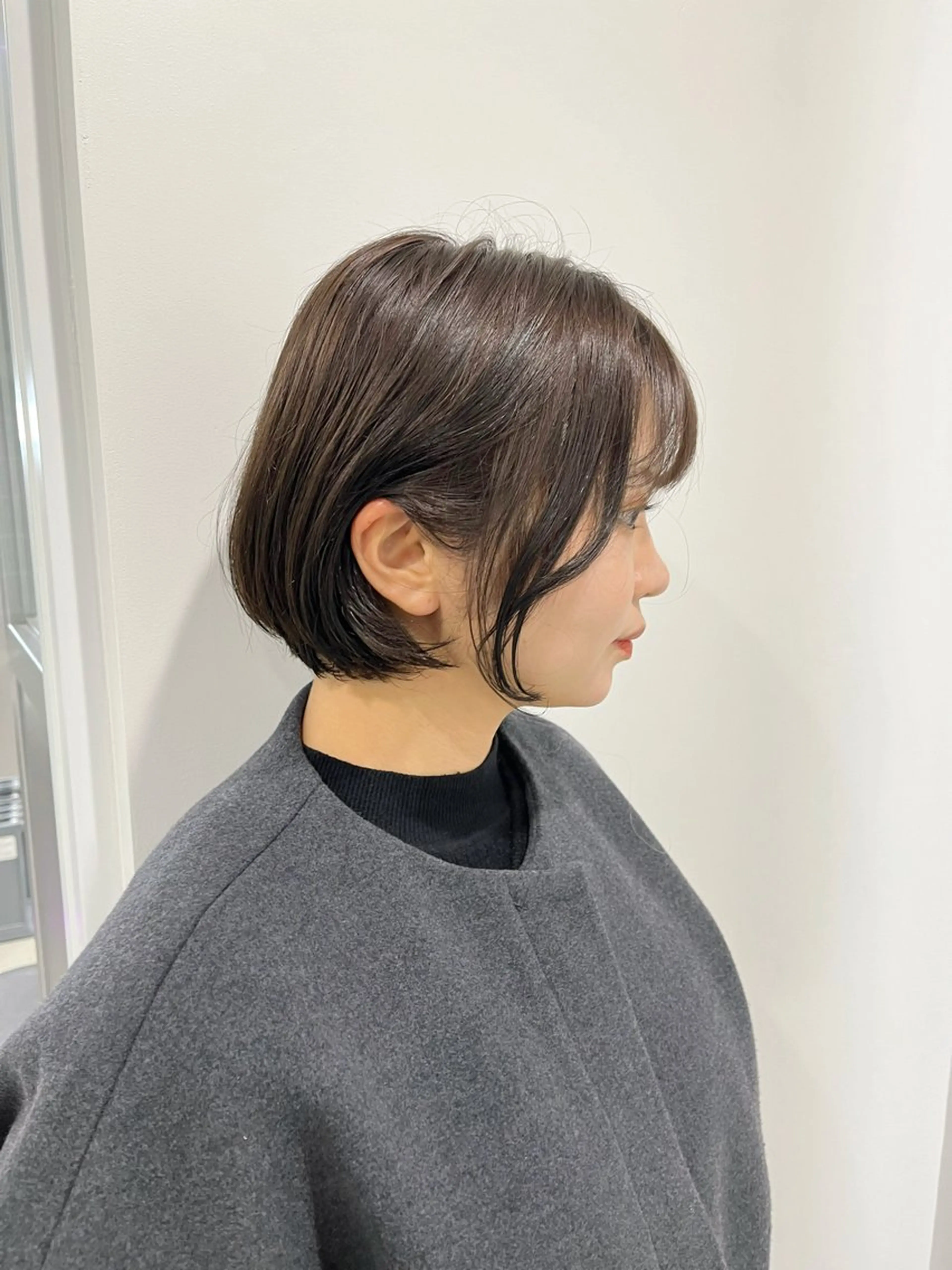 ショート 縮毛矯正/ハイトーン /パーマ/前原汐🎐のヘアスタイル