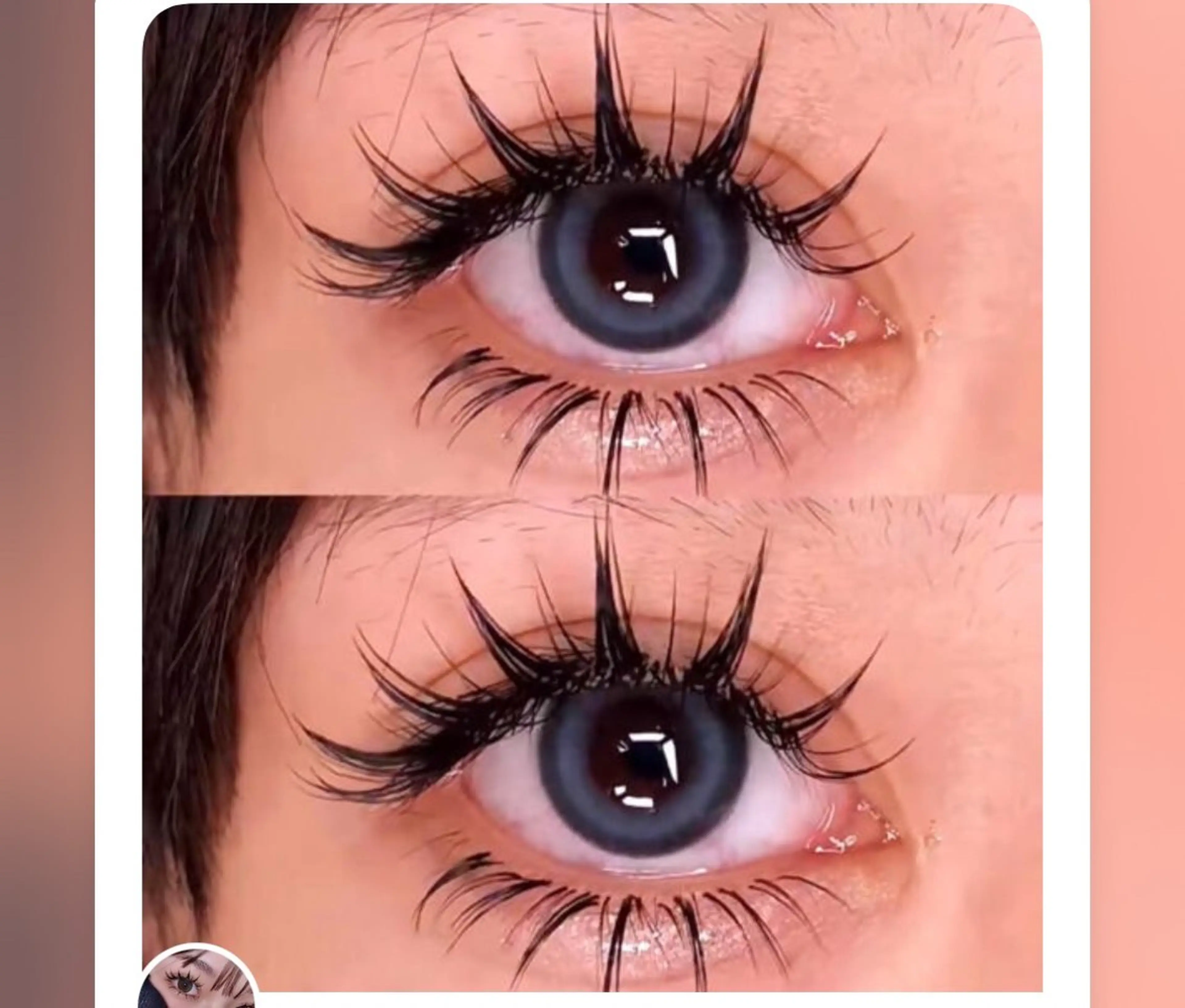 マツエク・マツパ 付け放題 ボリュームラッシュ マツエク ∩_∩アオイ eye lashのマツエク・マツパデザイン