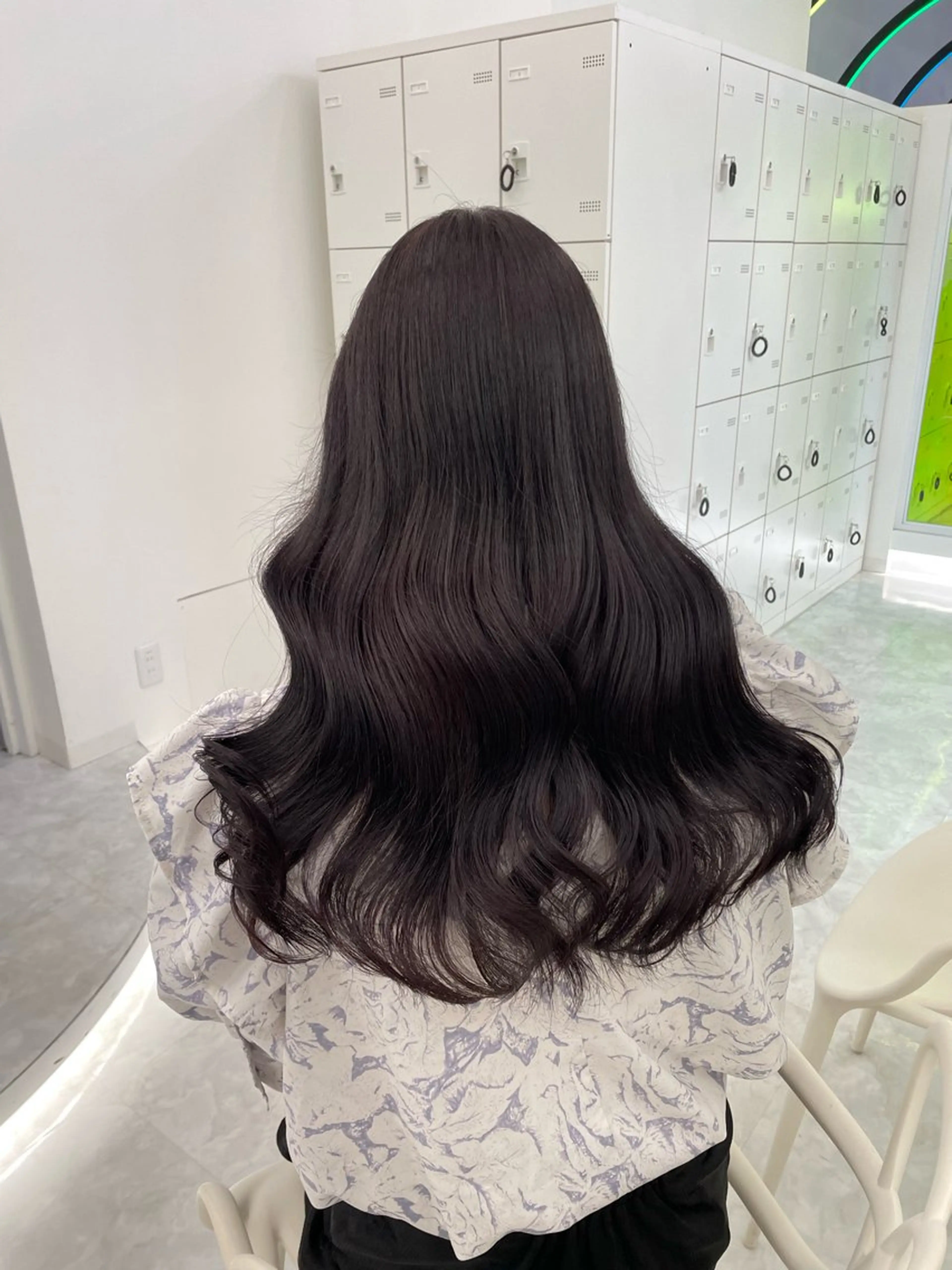 ロング ヘアカラー ヘッドスパ ヘアセット 🤍上質艶ワンホン ヘアMAYU🤍のヘアスタイル