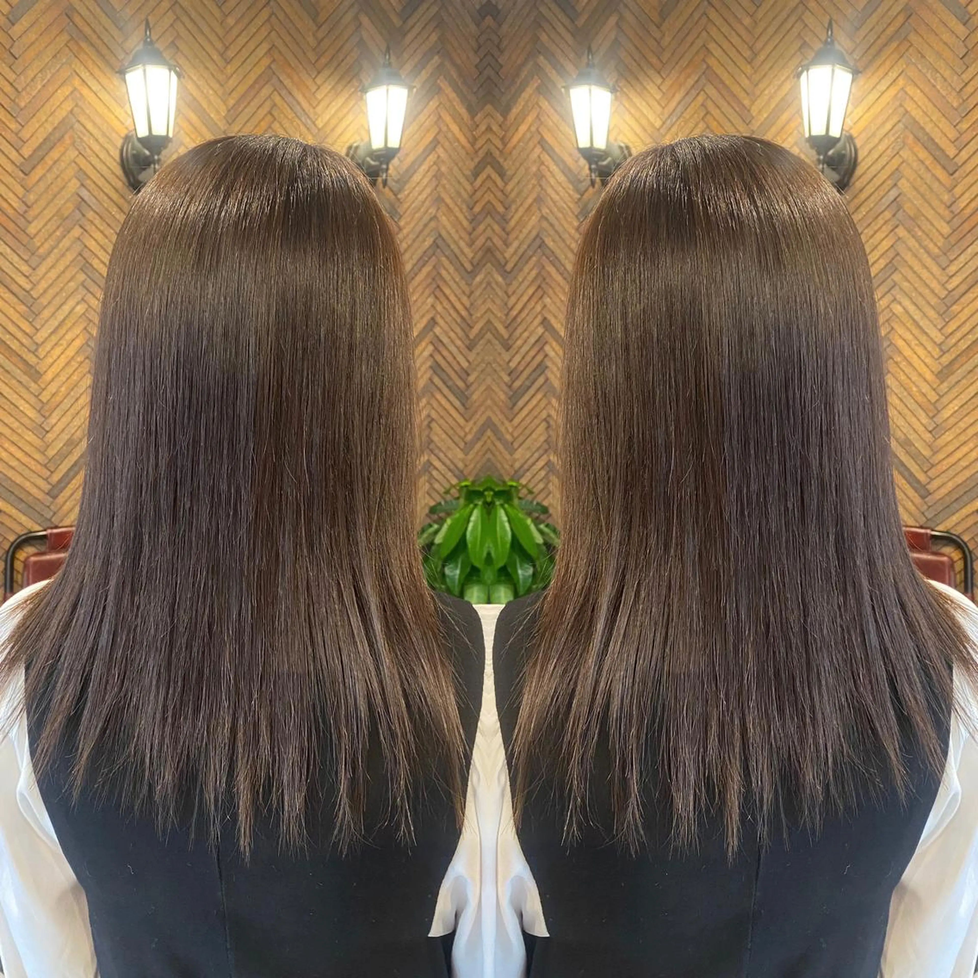 ロング カラー カット トリートメント tocca 💜石田愛結💜のヘアスタイル