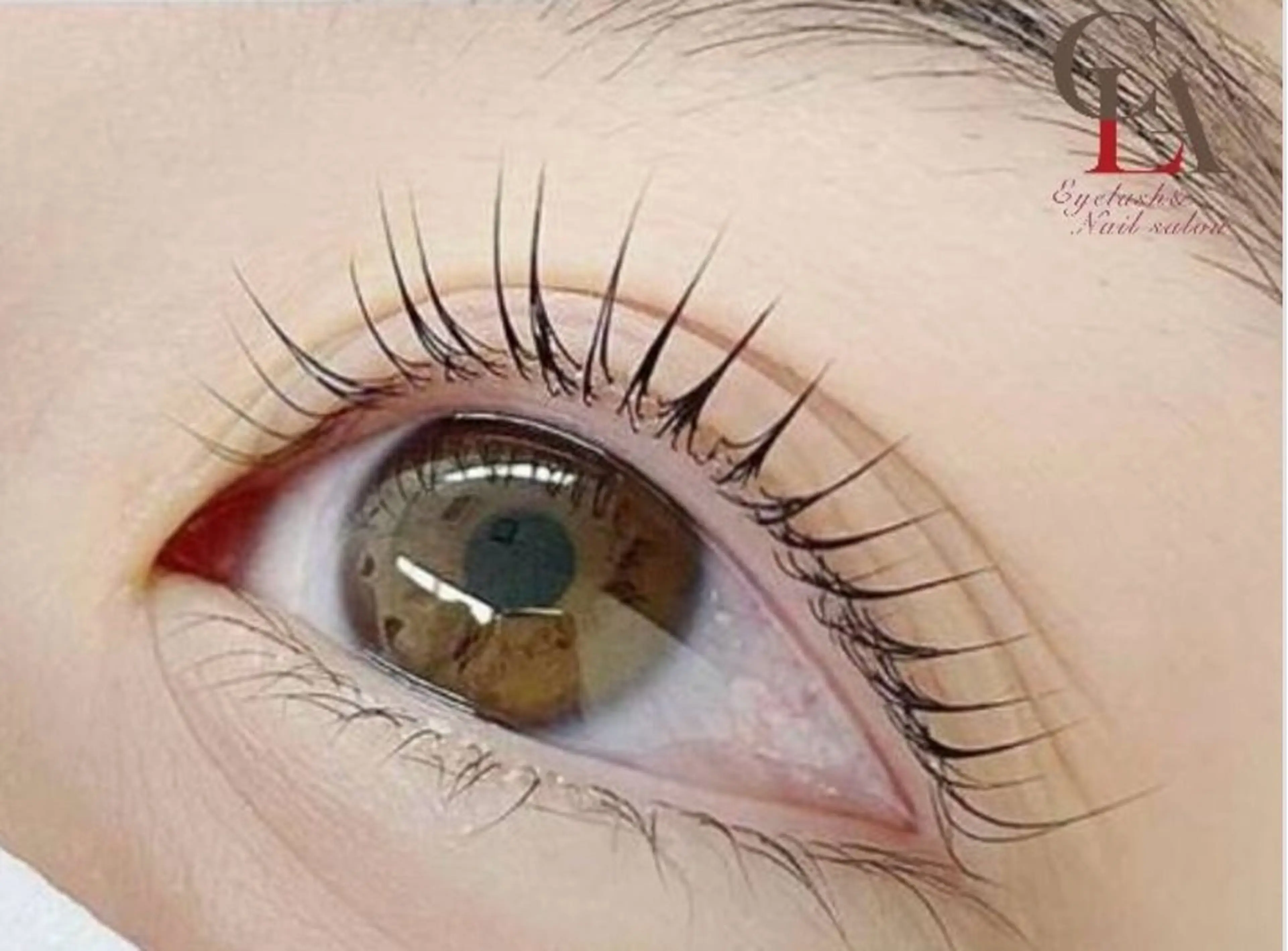 マツエク・マツパ パリジェンヌラッシュリフト crealaLuce 下関店のマツエク・マツパデザイン