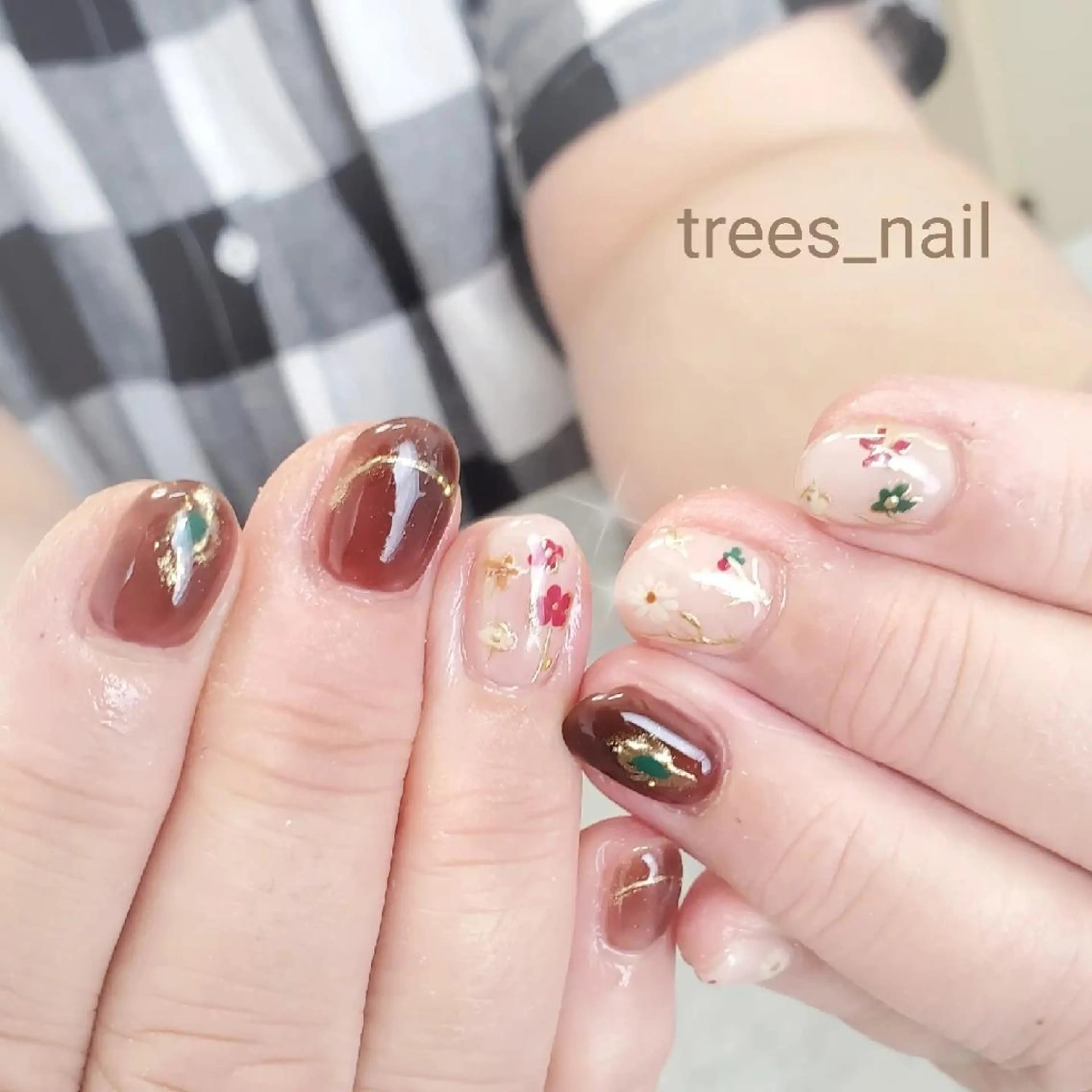 ネイル trees_ nailのネイルデザイン