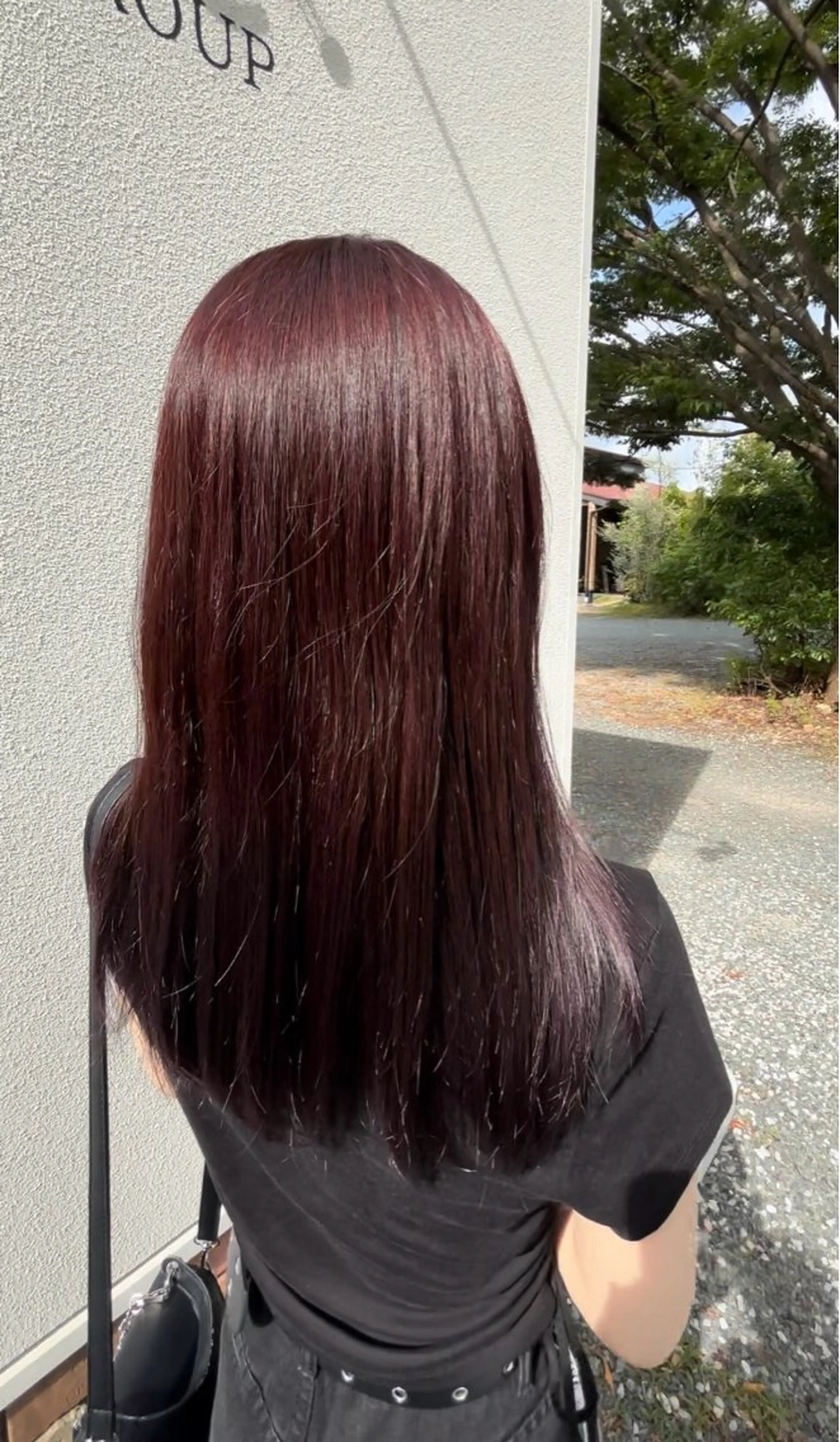 ロング カラー 伴 星来のヘアスタイル