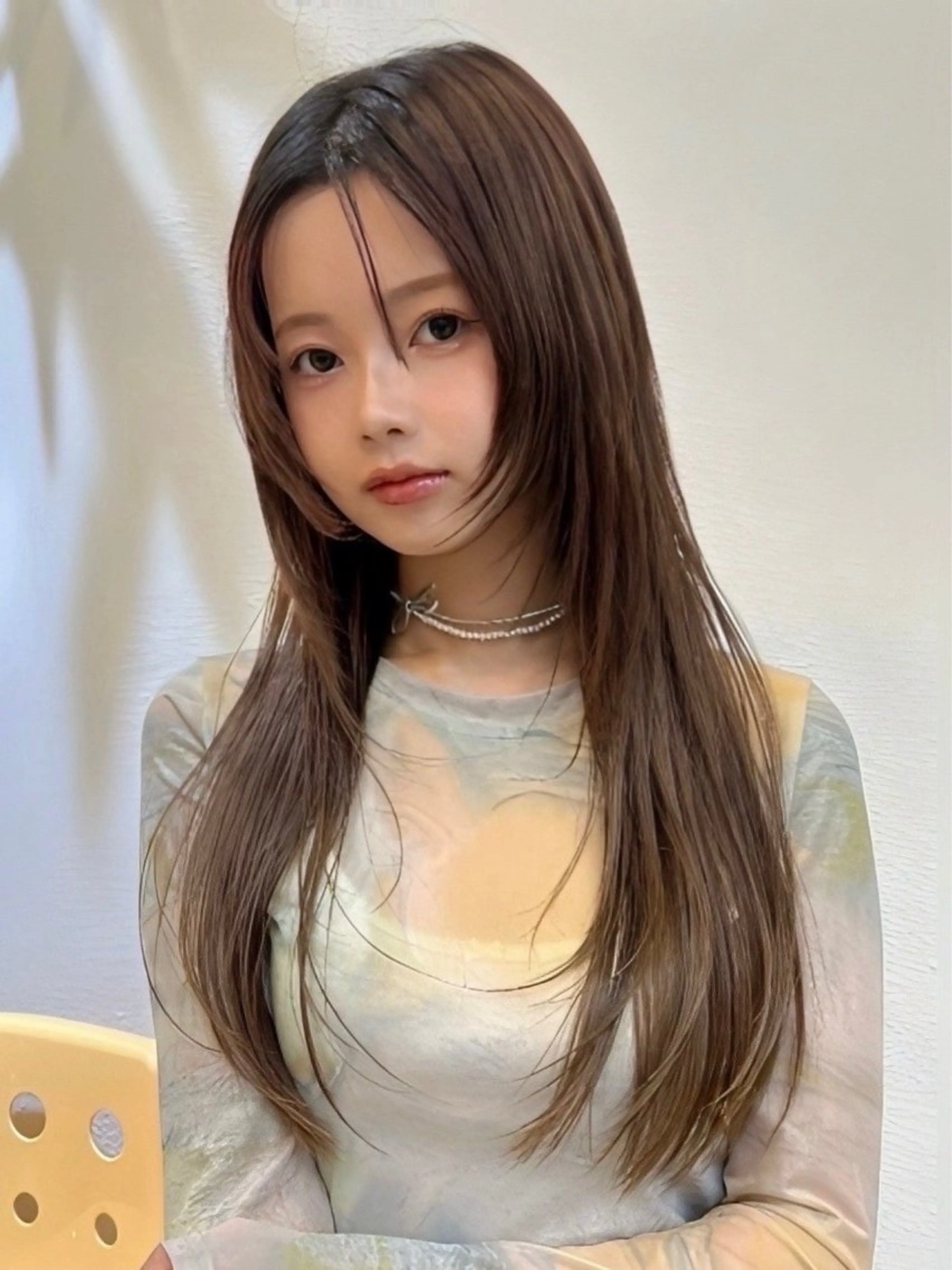 【ご新規様限定✨】カット+オーガニック艶カラー+髪質改善1stepトリートメントの写真