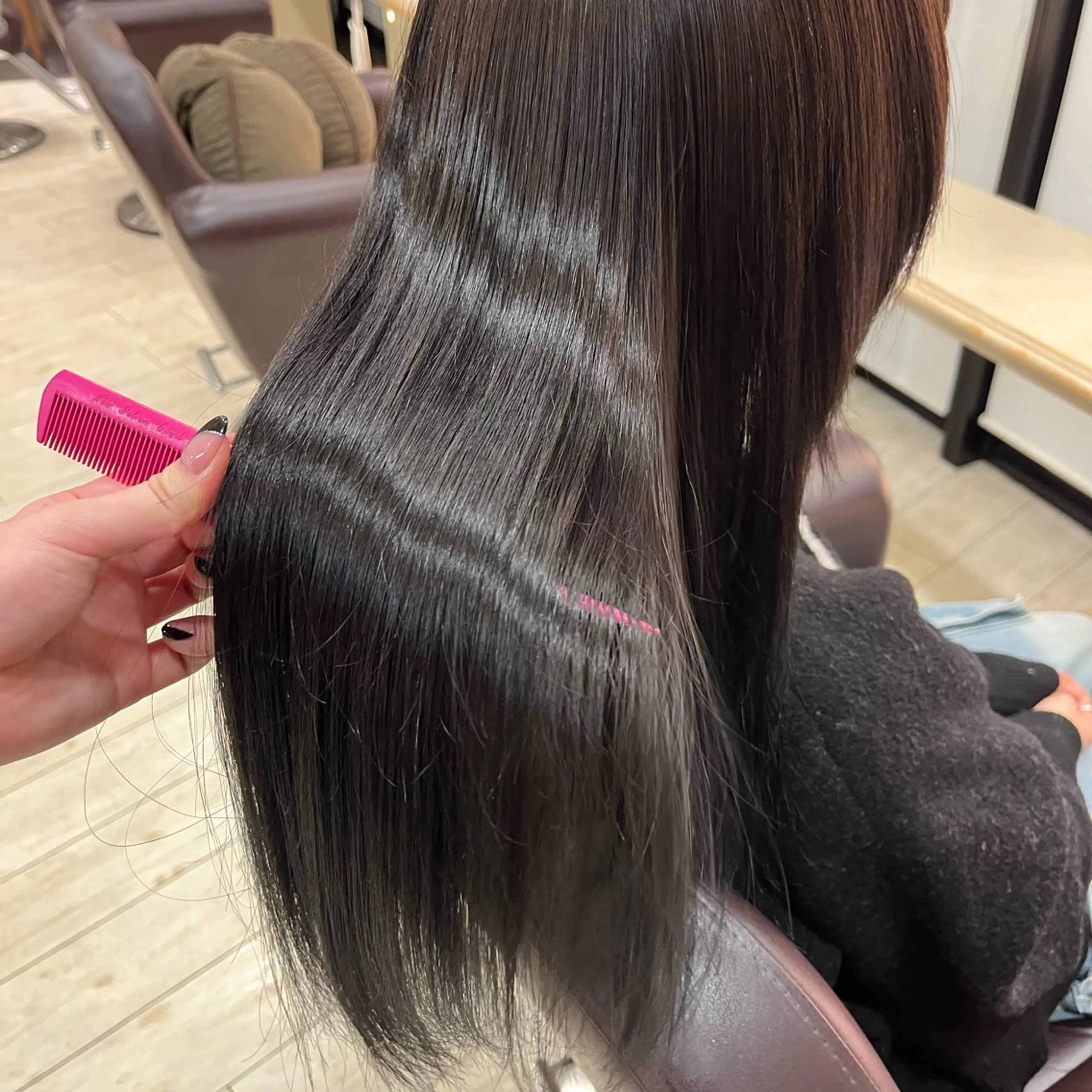 カラー すみす🎀ヘアメ/ 艶カラー/エクステのヘアスタイル