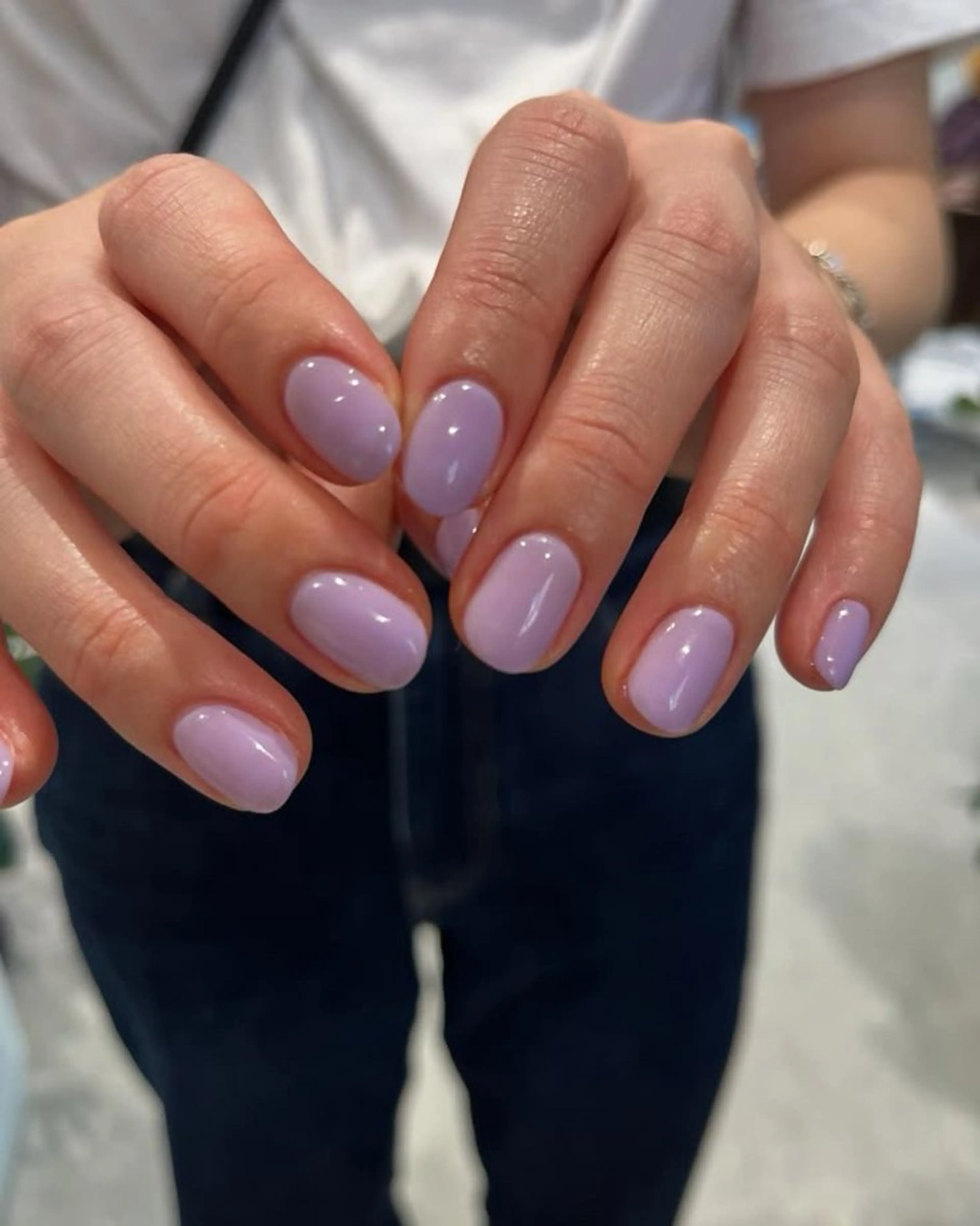 🎀新人ネイリスト ワンカラー(ジェルオフ無料🆓)パーツ追加⭕️(別料金)の写真