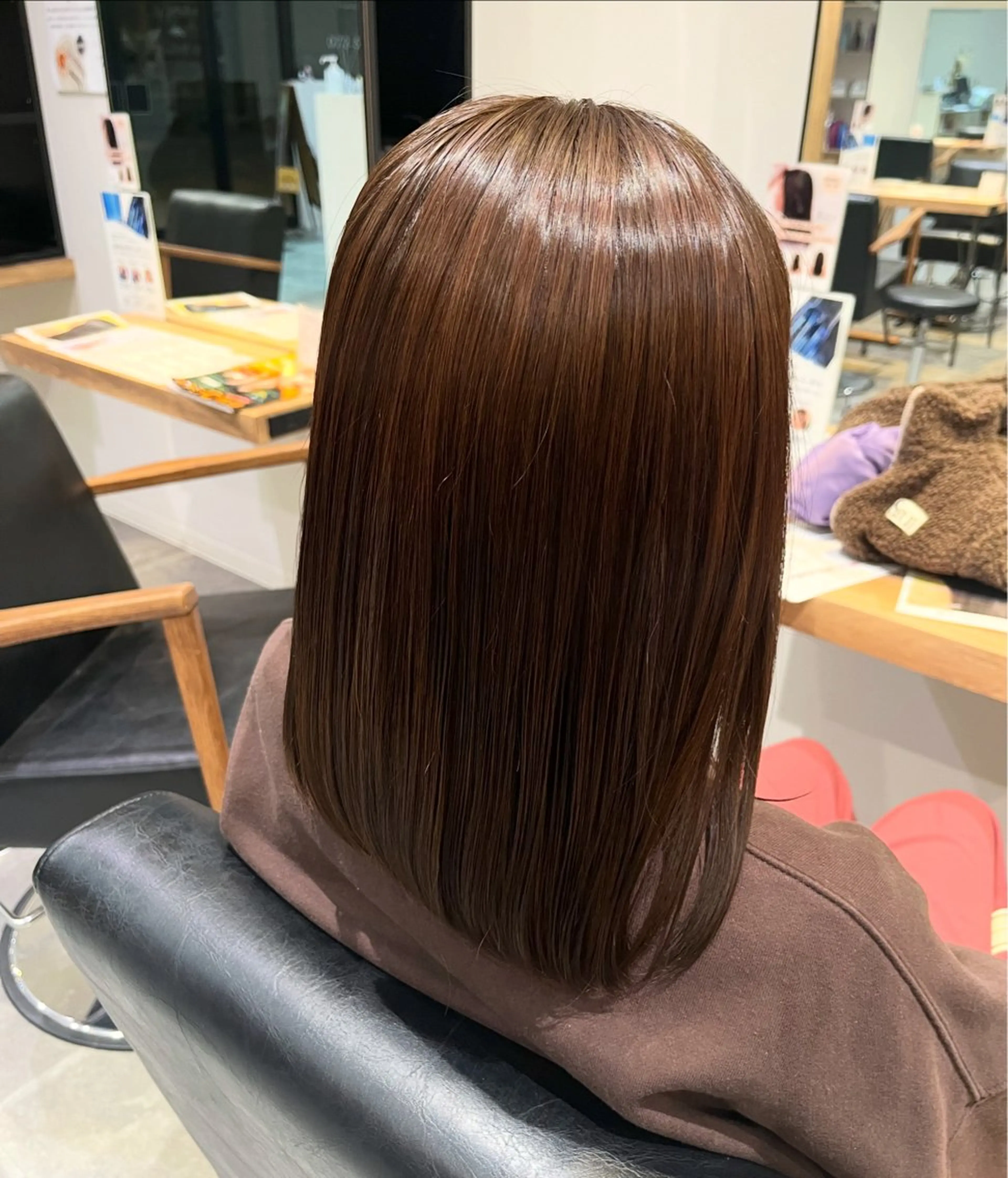 カラー ベージュカラー ヘアカラー 艶髪/ブリーチなし/ NARUMIのヘアスタイル