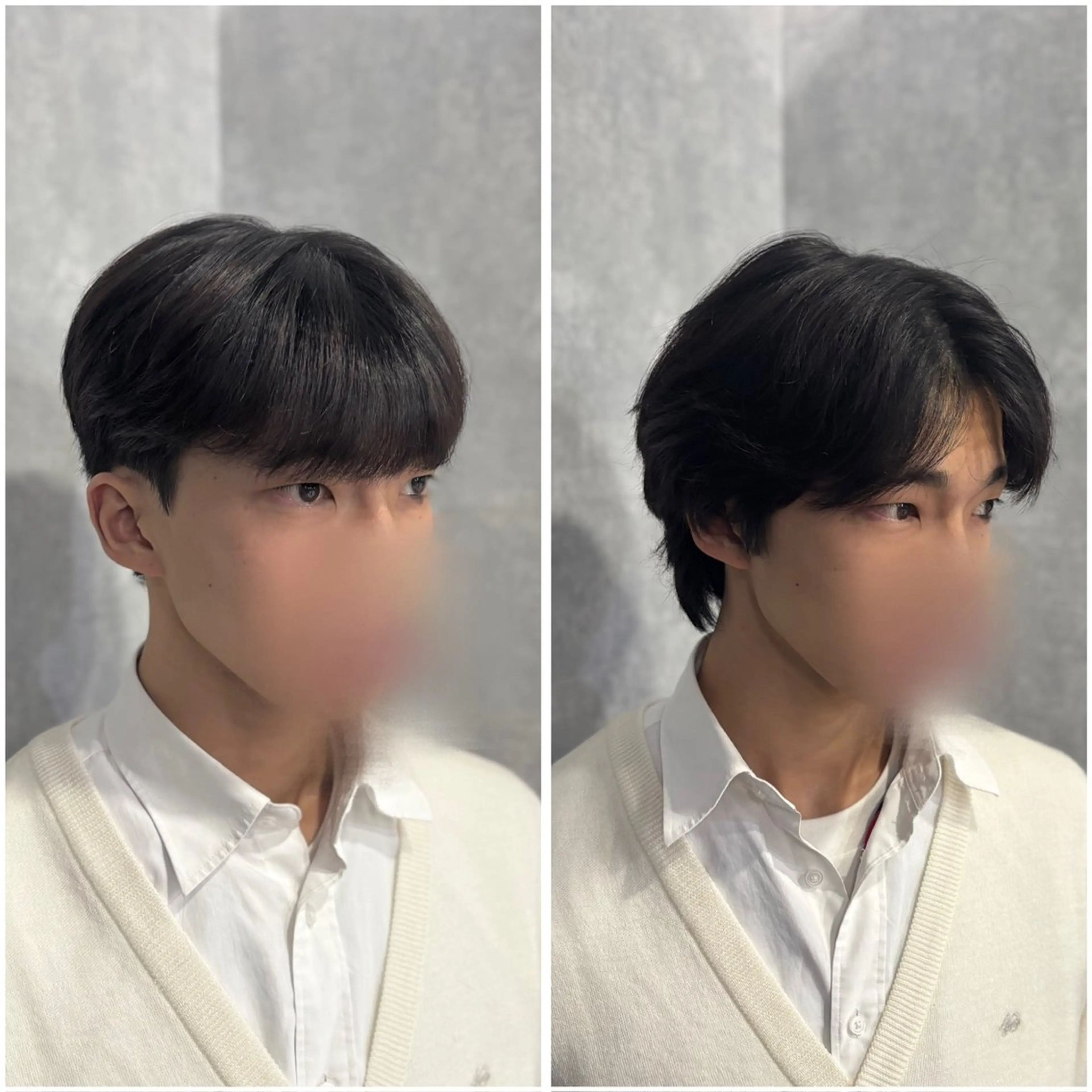 ショート パーマ メンズ カット トリートメント 韓国メンズヘア/ ダウンパーマ/歩夢のヘアスタイル