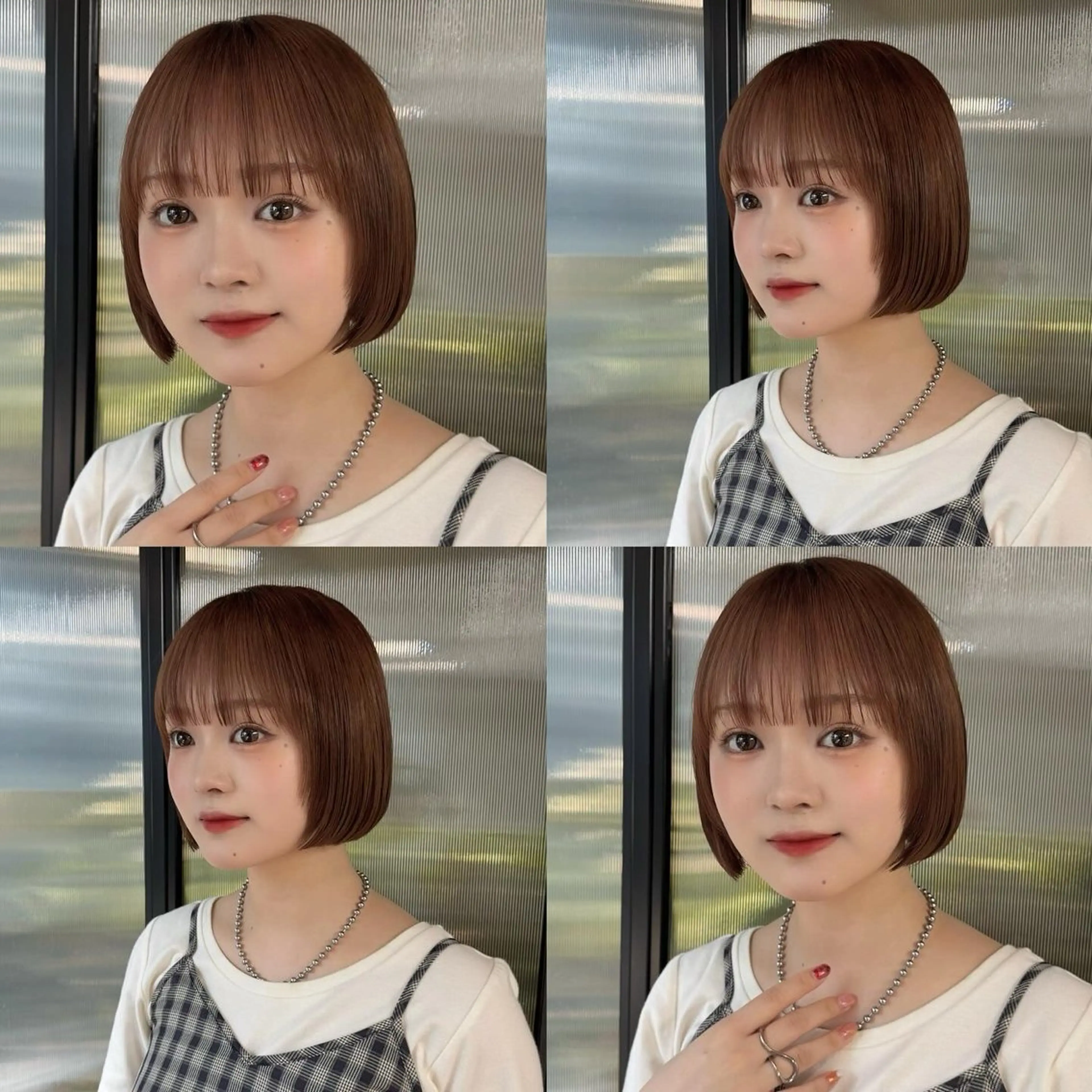 ショート ボブ SALOWIN銀座RAY ll所属・オオクラ マオのヘアスタイル