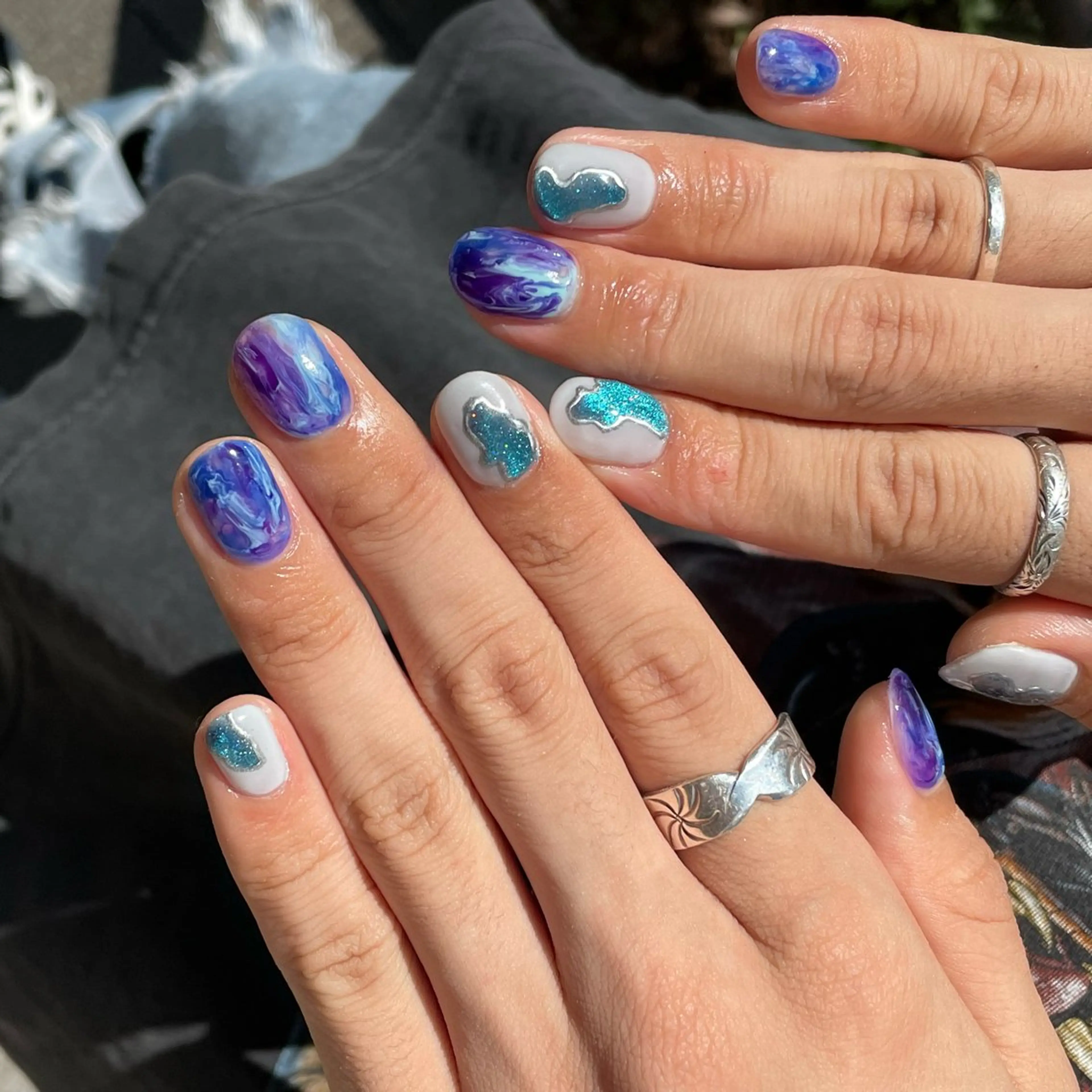 ネイル 【 ﾈｲﾘｽﾄ&ｱｲ ﾘｽﾄ】キヨカのネイルデザイン