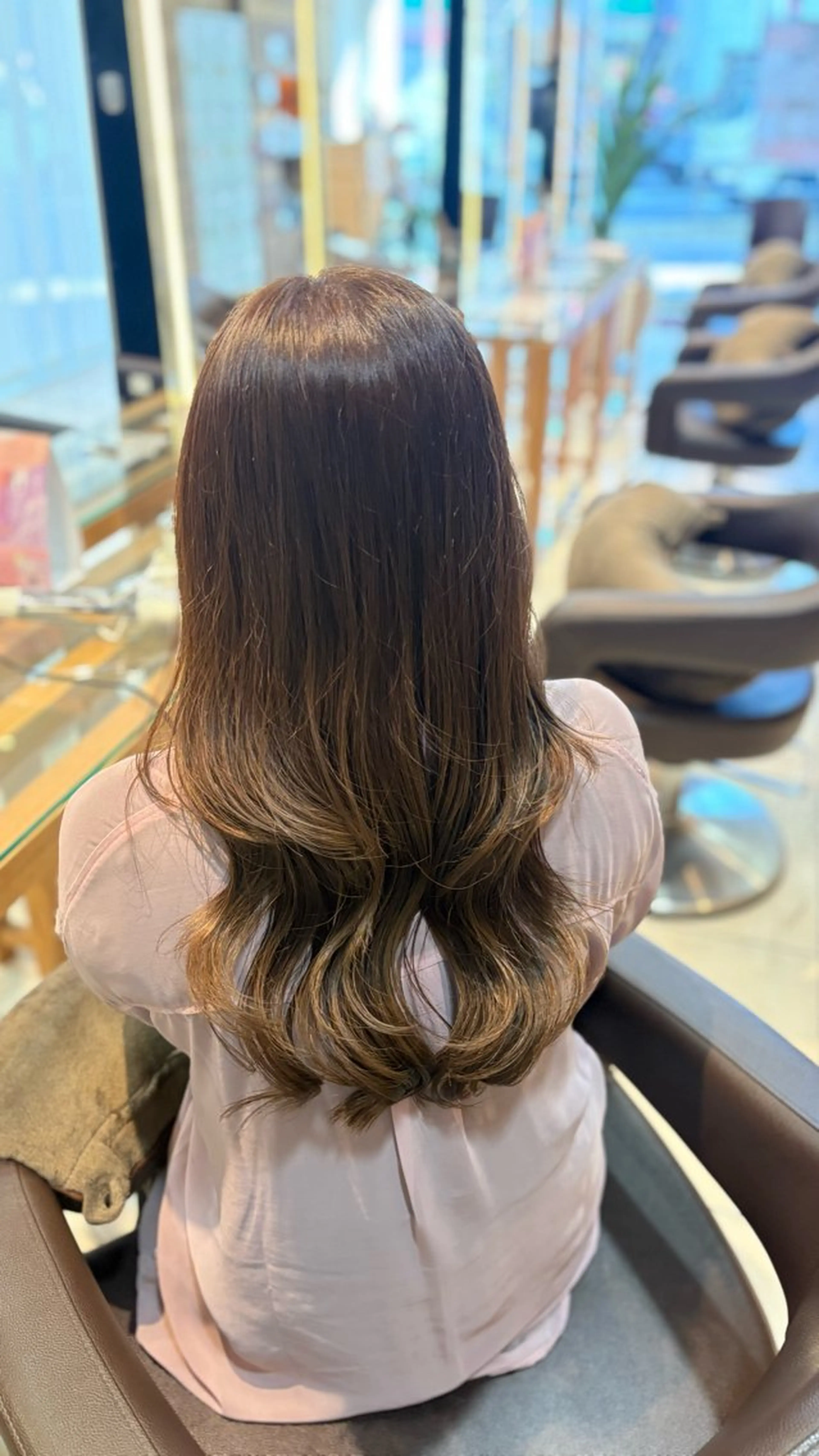 ロング カット 🎀カラー・カットモ デル募集中✧めい🎀のヘアスタイル