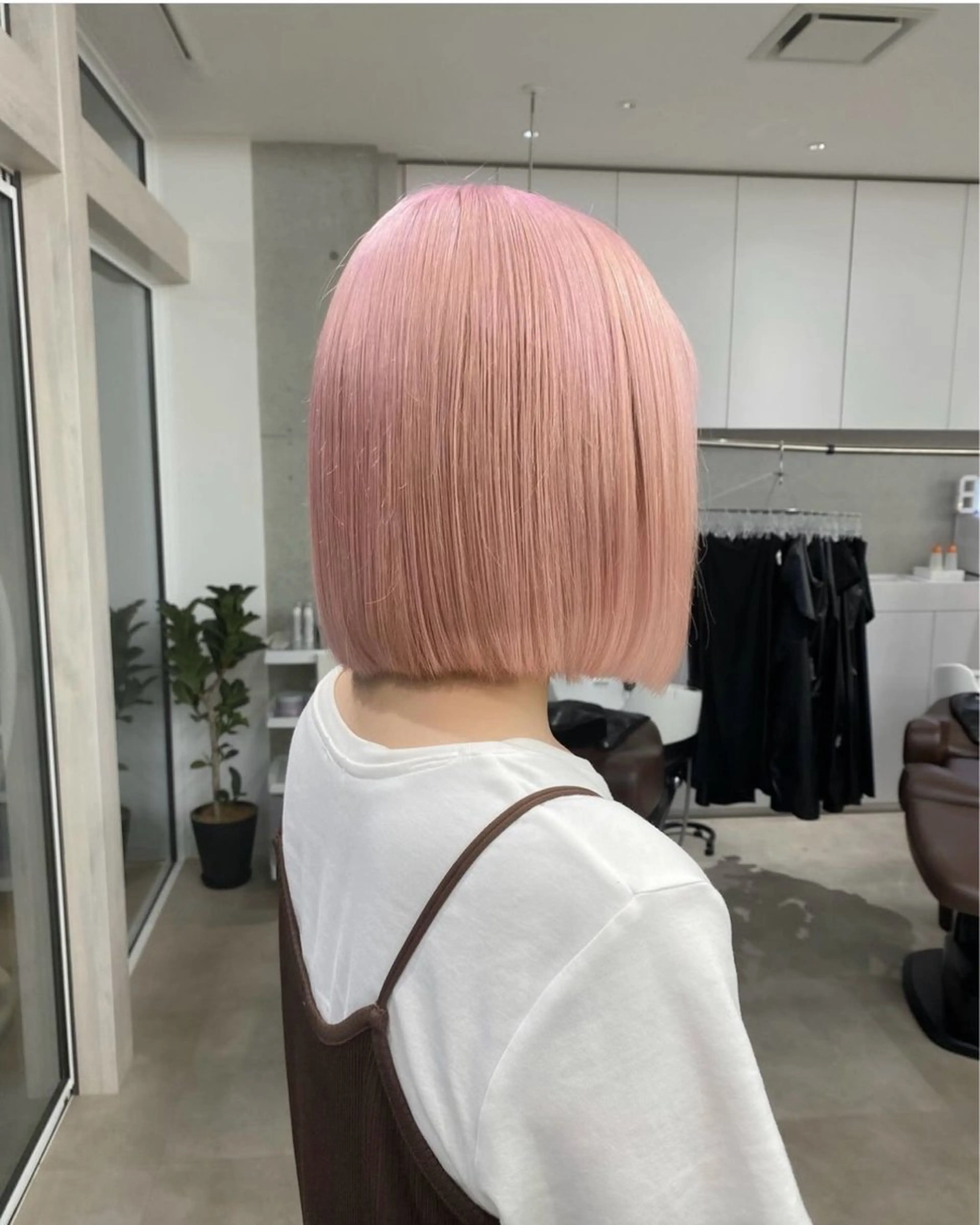 ミディアム カラー ヘアカラー トリートメント 🌱ブリーチ・透明感 カラー/mapi🦭のヘアスタイル