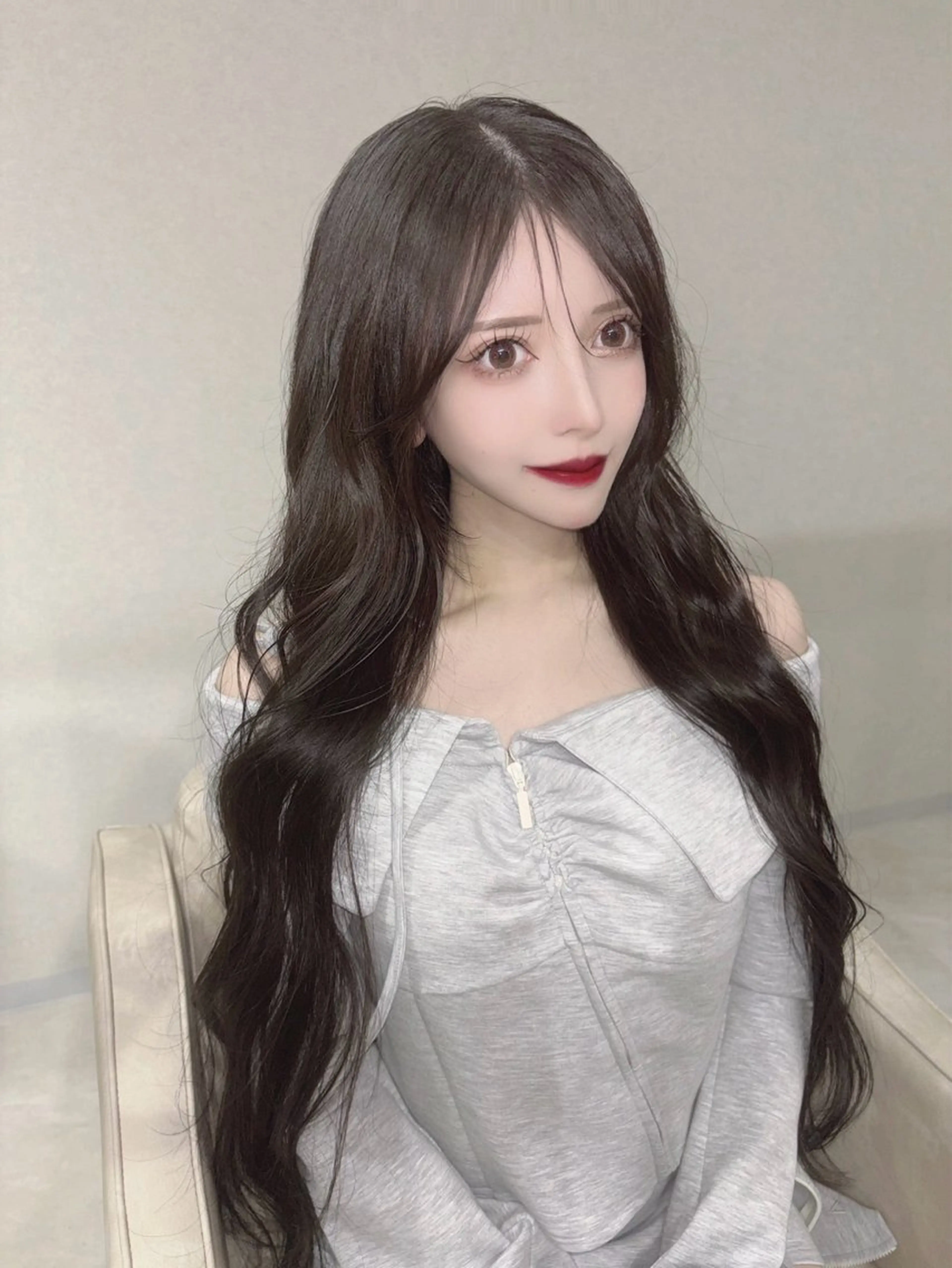 ロング カラー ヘアカラー box mico. mutsumiのヘアスタイル