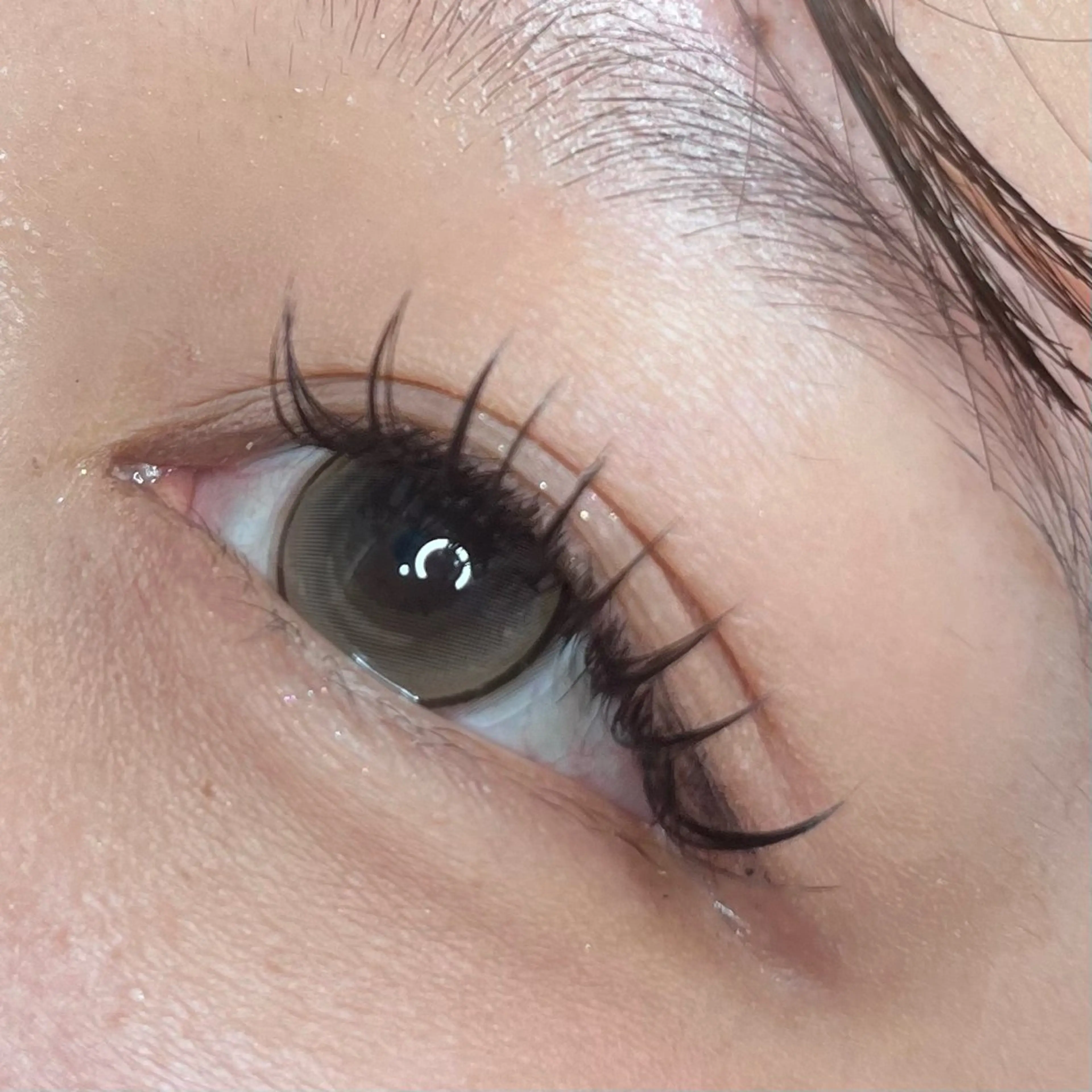 まつげエクステ120本の写真