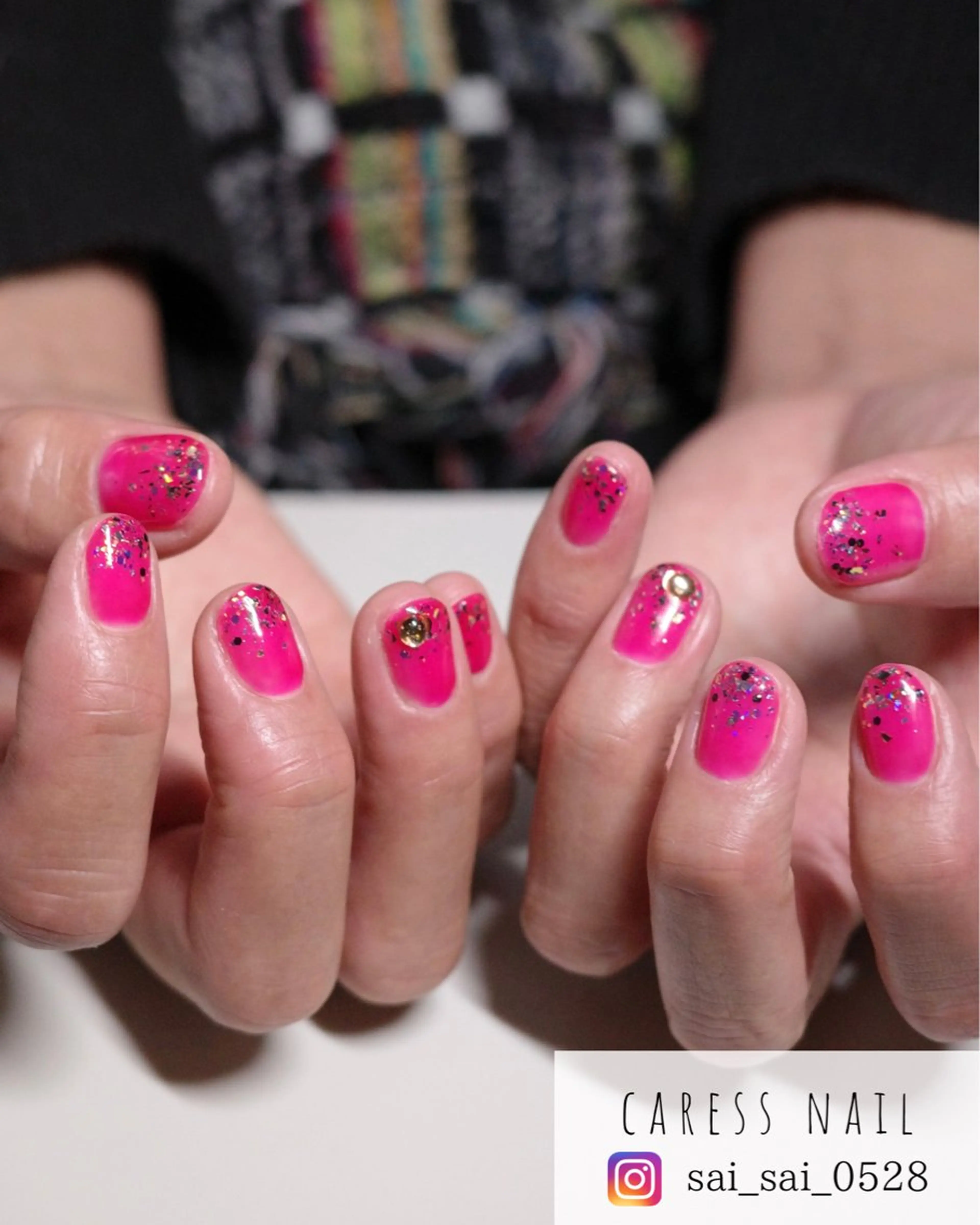 ネイル caress  nail カレスネイル　代々木上原所属・カレスネイル さいのネイルデザイン