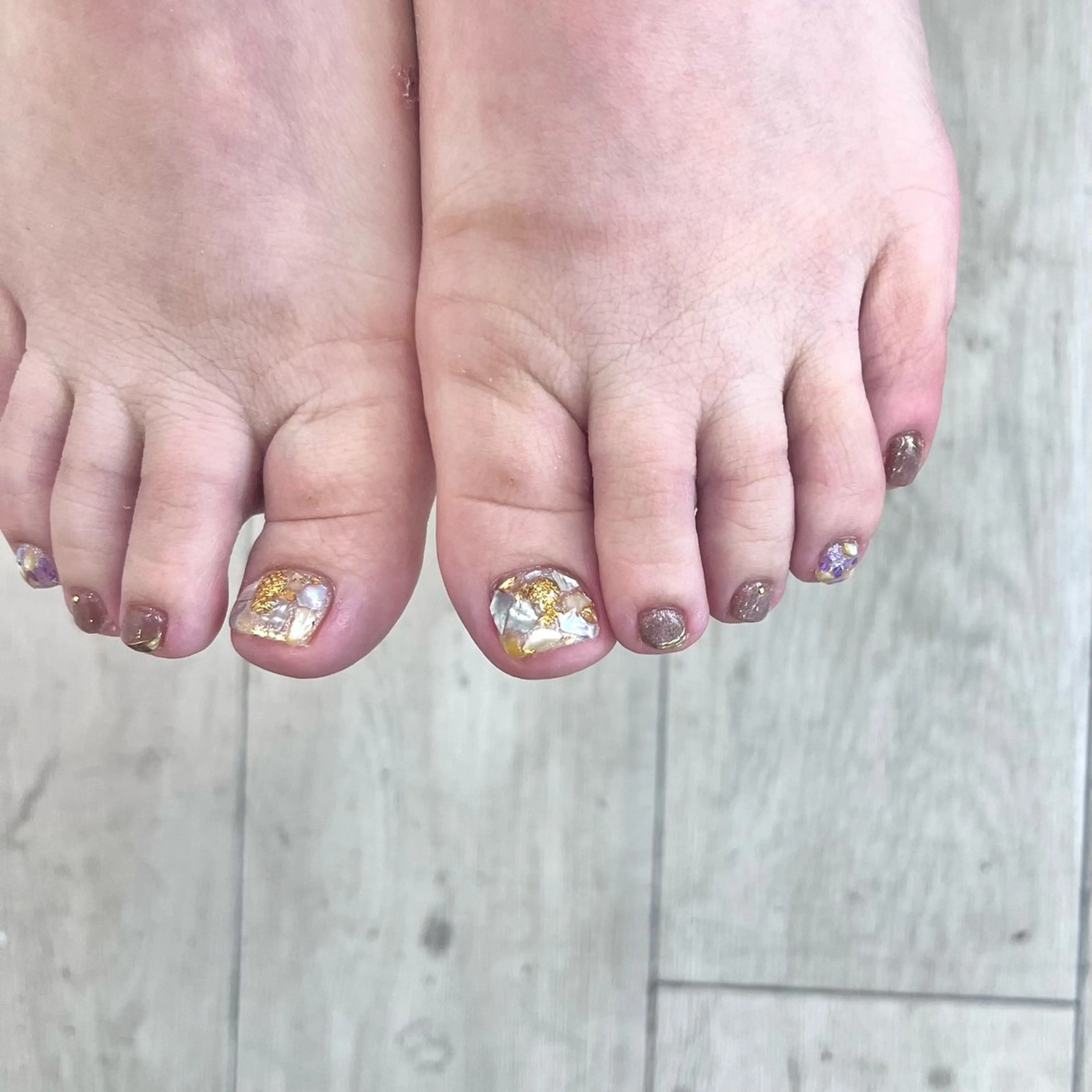 ネイル フットネイル ✩UMEHARA✩ ネイル/マツパのネイルデザイン