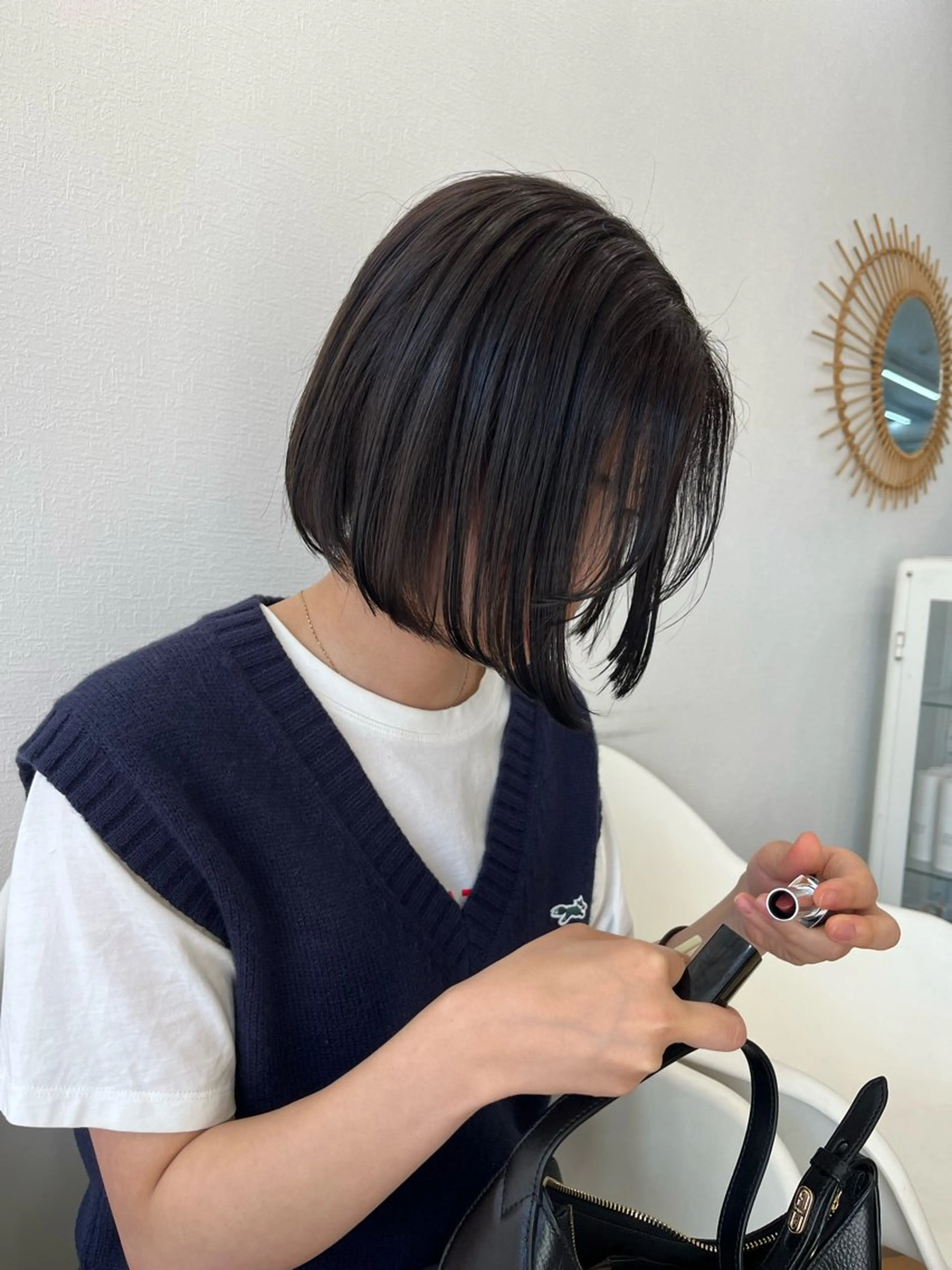 ショート カラー カット ヘアカラー トリートメント 🌼sunc HINAMI🌼のヘアスタイル