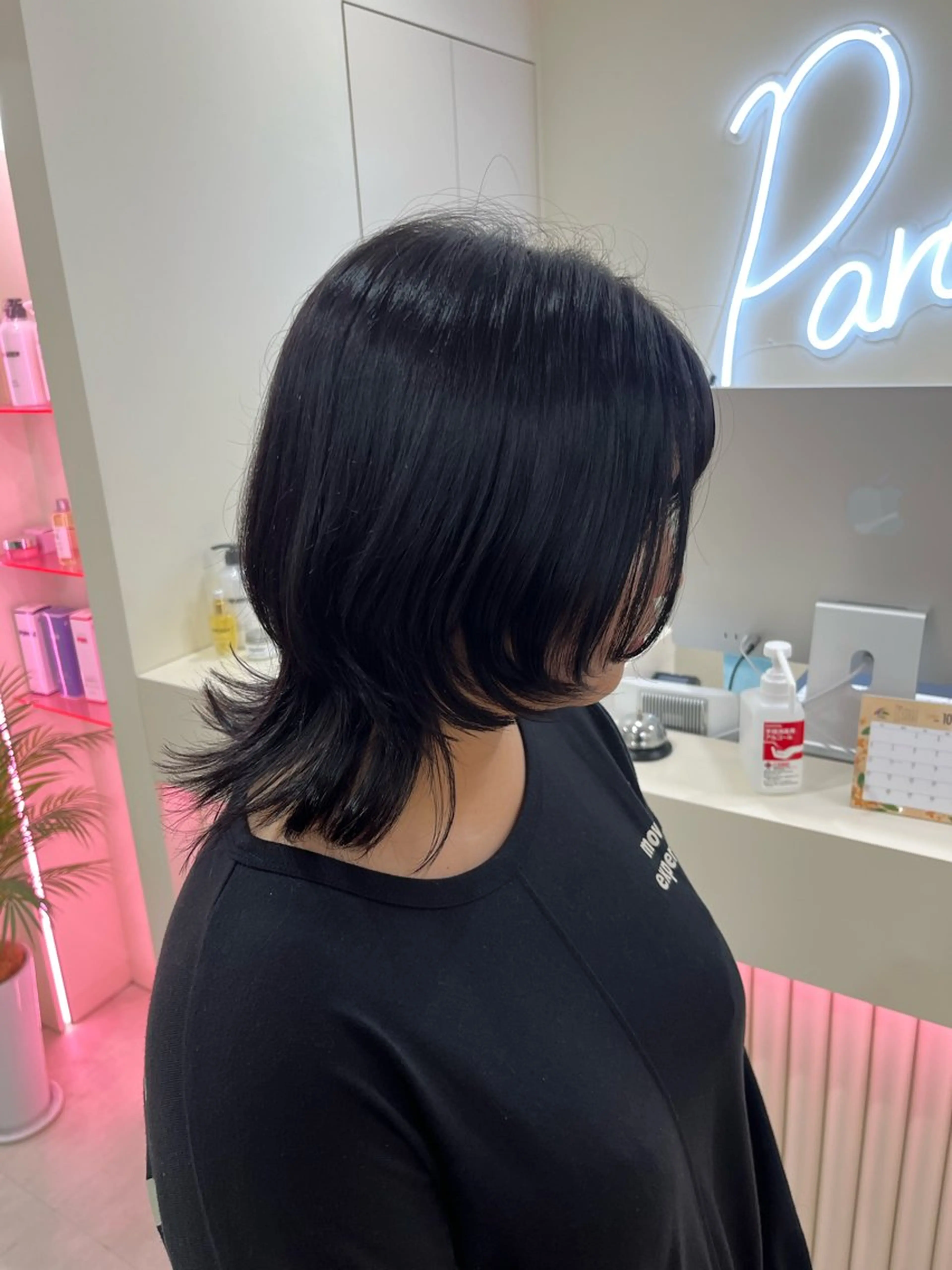 セミロング カラー 💟RINNA 艶カラー💟のヘアスタイル