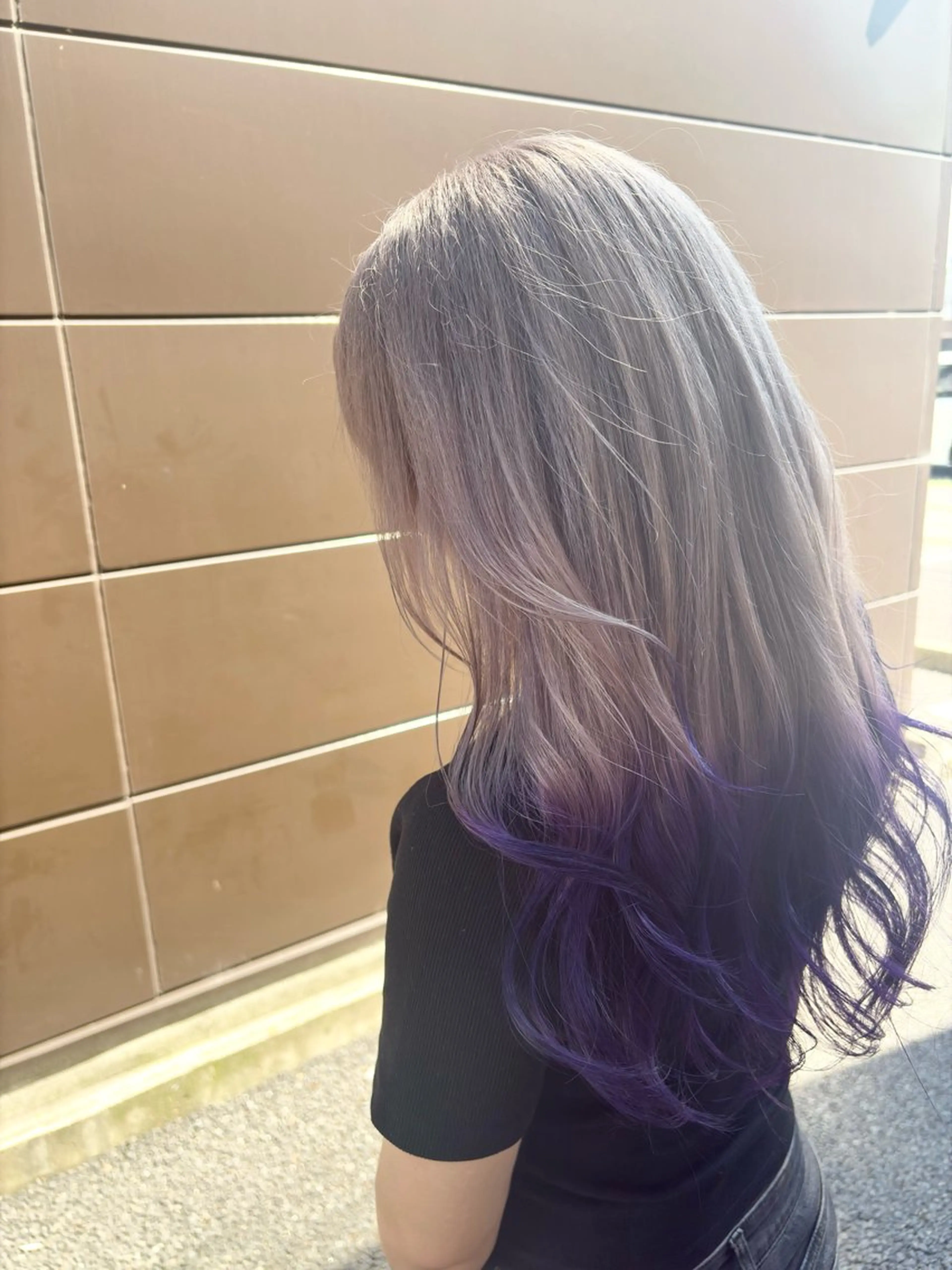 ロング カット ヘアカラー charm小沢 真澄のヘアスタイル