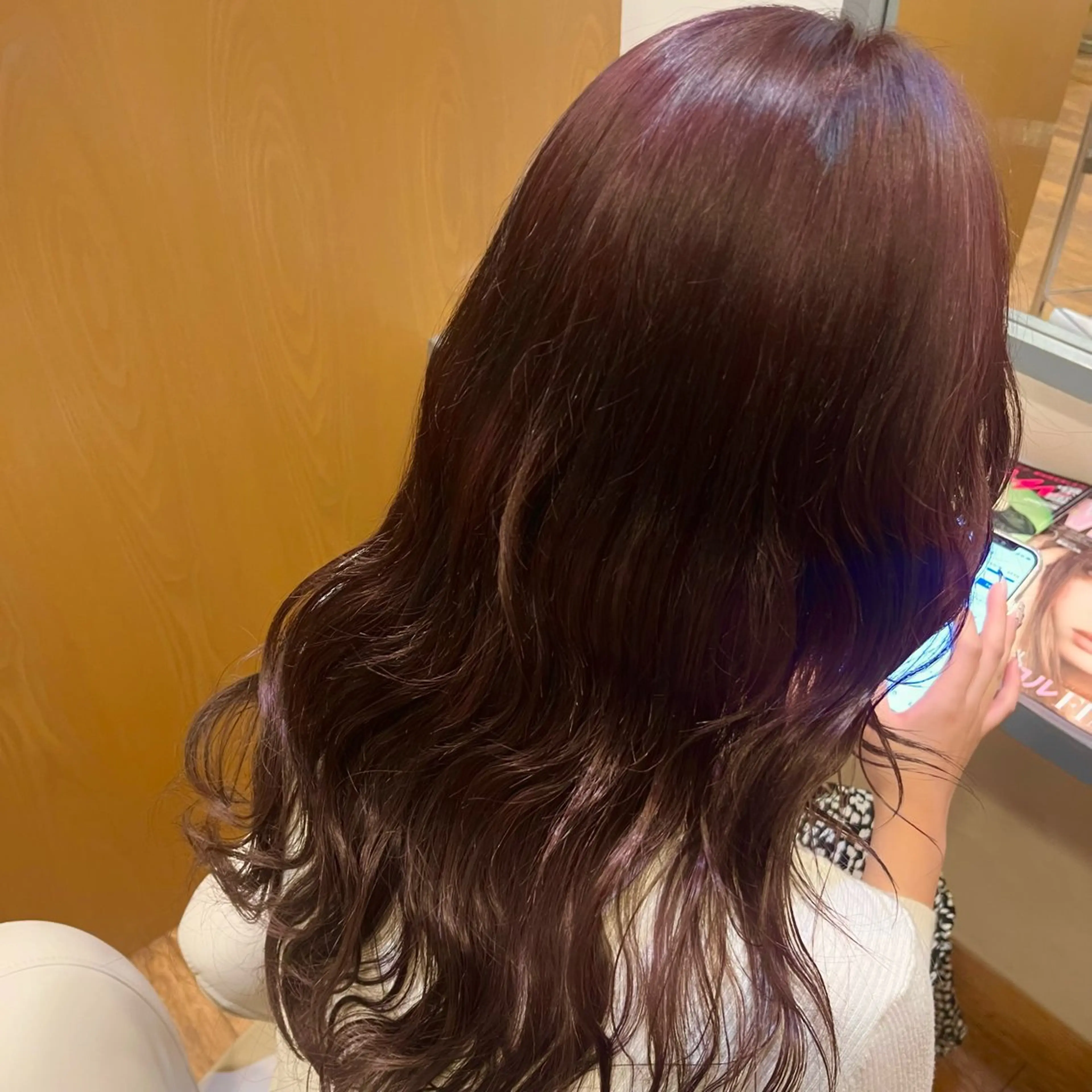 ロング カラー 朝野 美華/暖色カラーのヘアスタイル