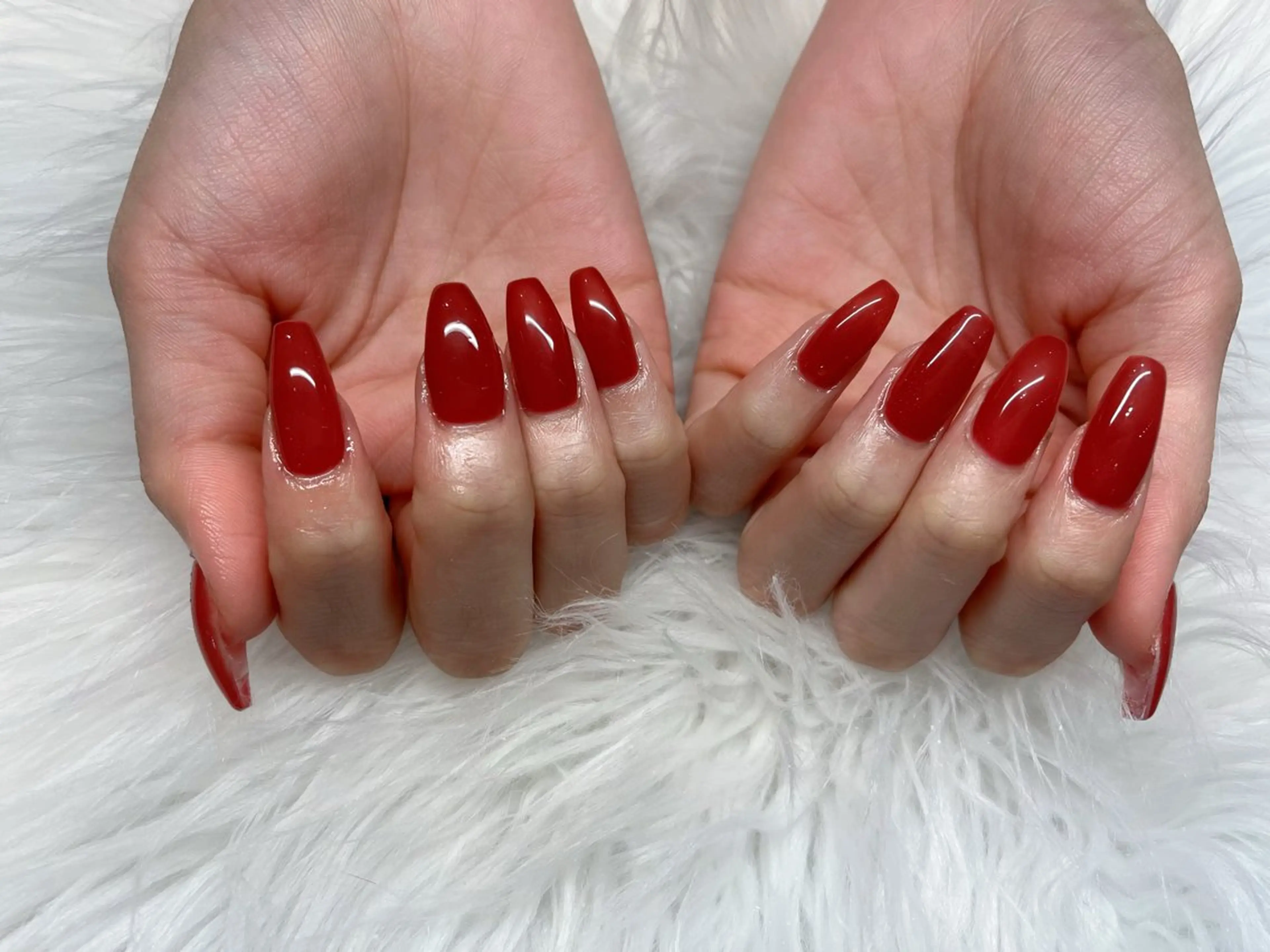 ネイル フレンチネイル ガラスフレンチ ロングネイル マグネットネイル ニュアンスネイル XIMINANAIL SALON堀江店のネイルデザイン