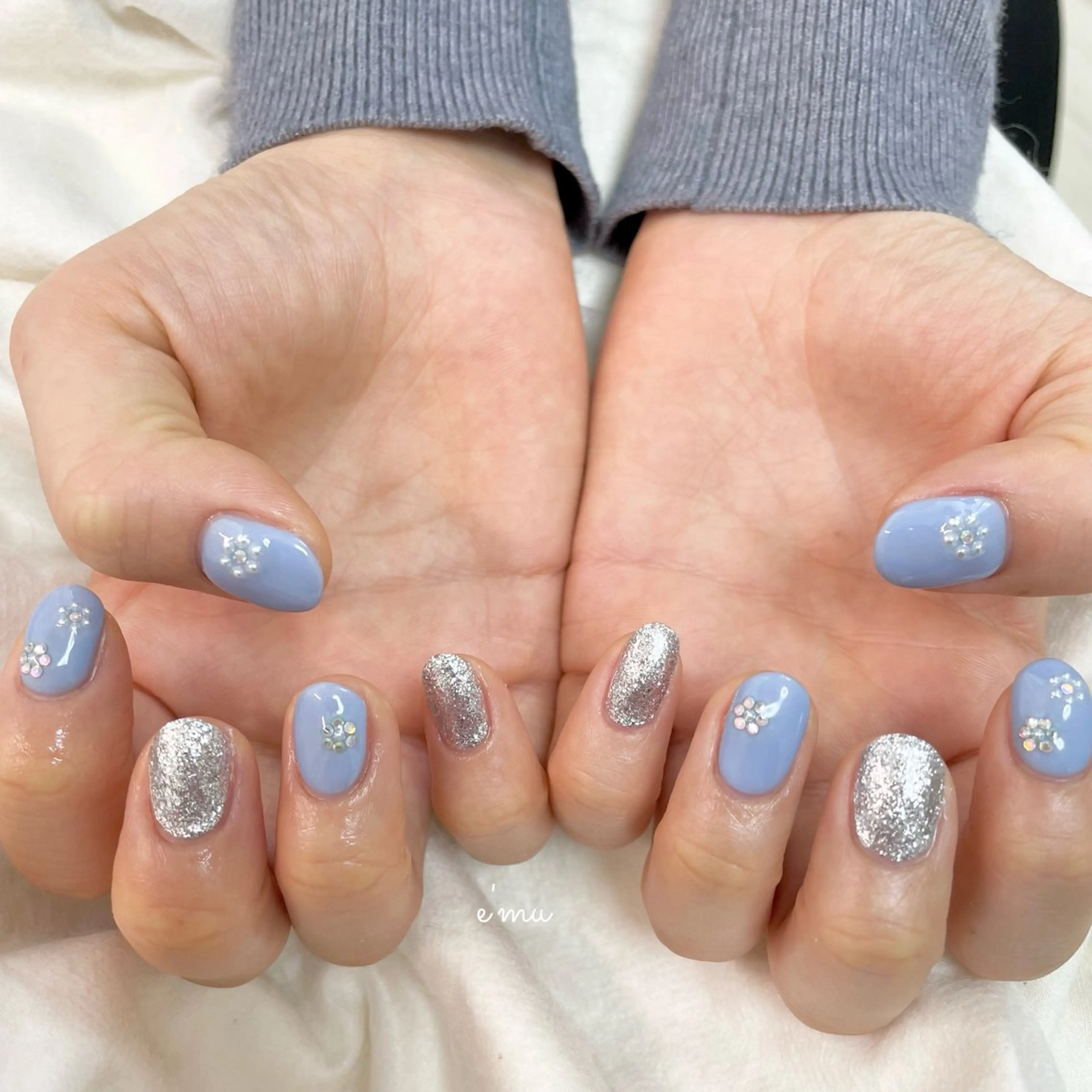 ネイル 夏ネイル ハンドネイル nail salon e'mu💐のネイルデザイン