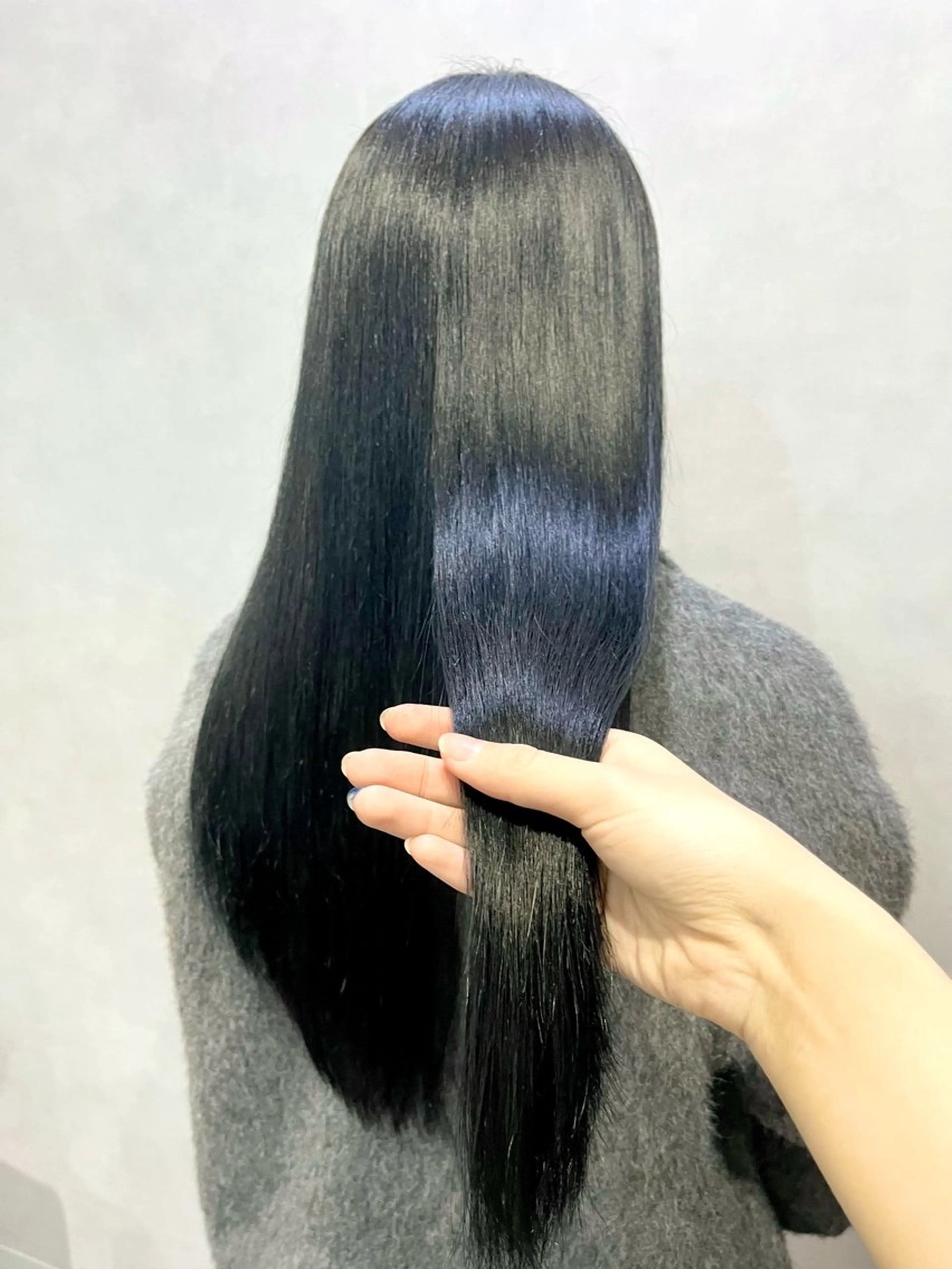 再現性抜群カット+うる艶カラー＋ミルボンTrの写真