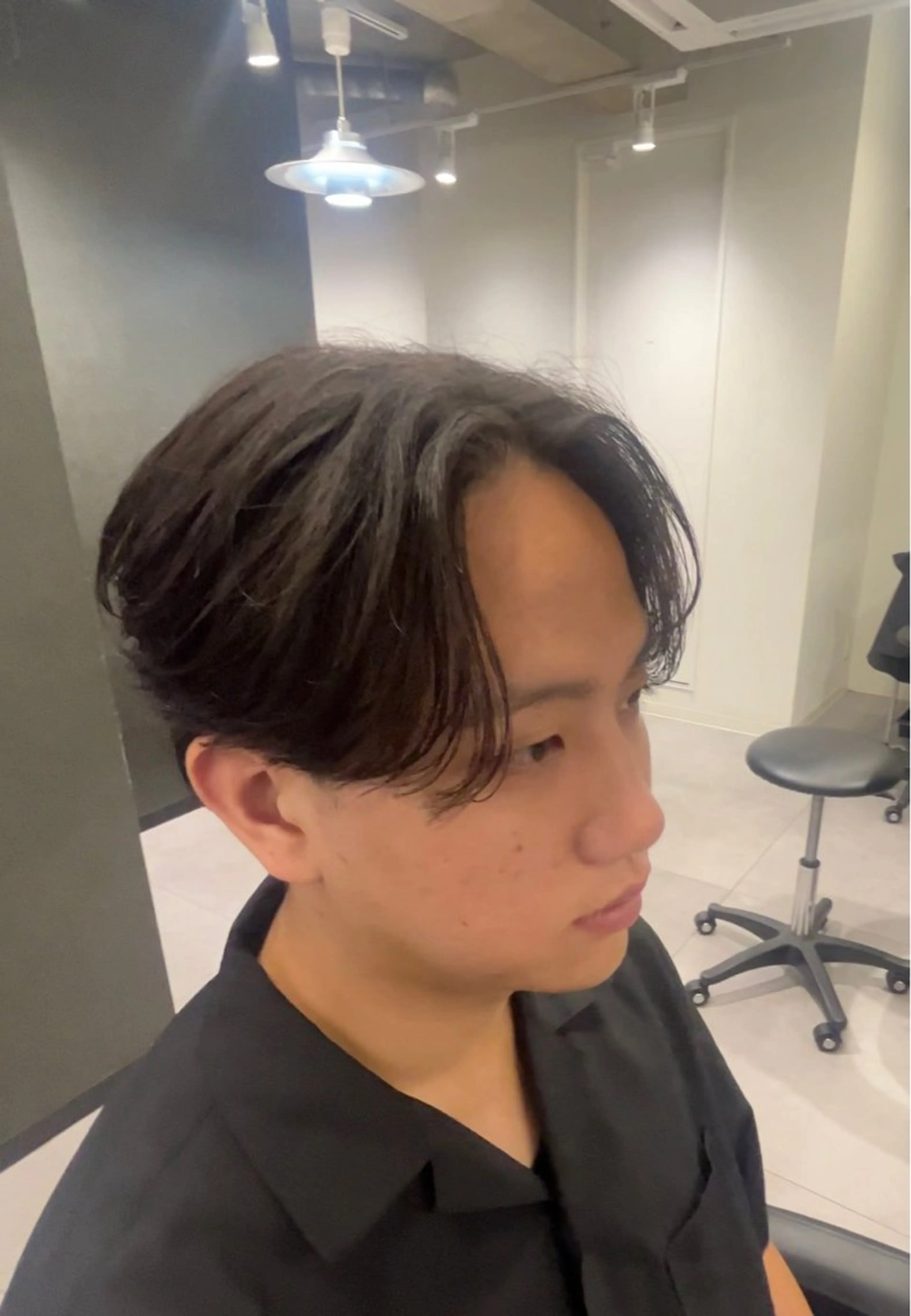 パーマ メンズ カット パーマ 🐺ウルフ /メンズ専門/そらのヘアスタイル