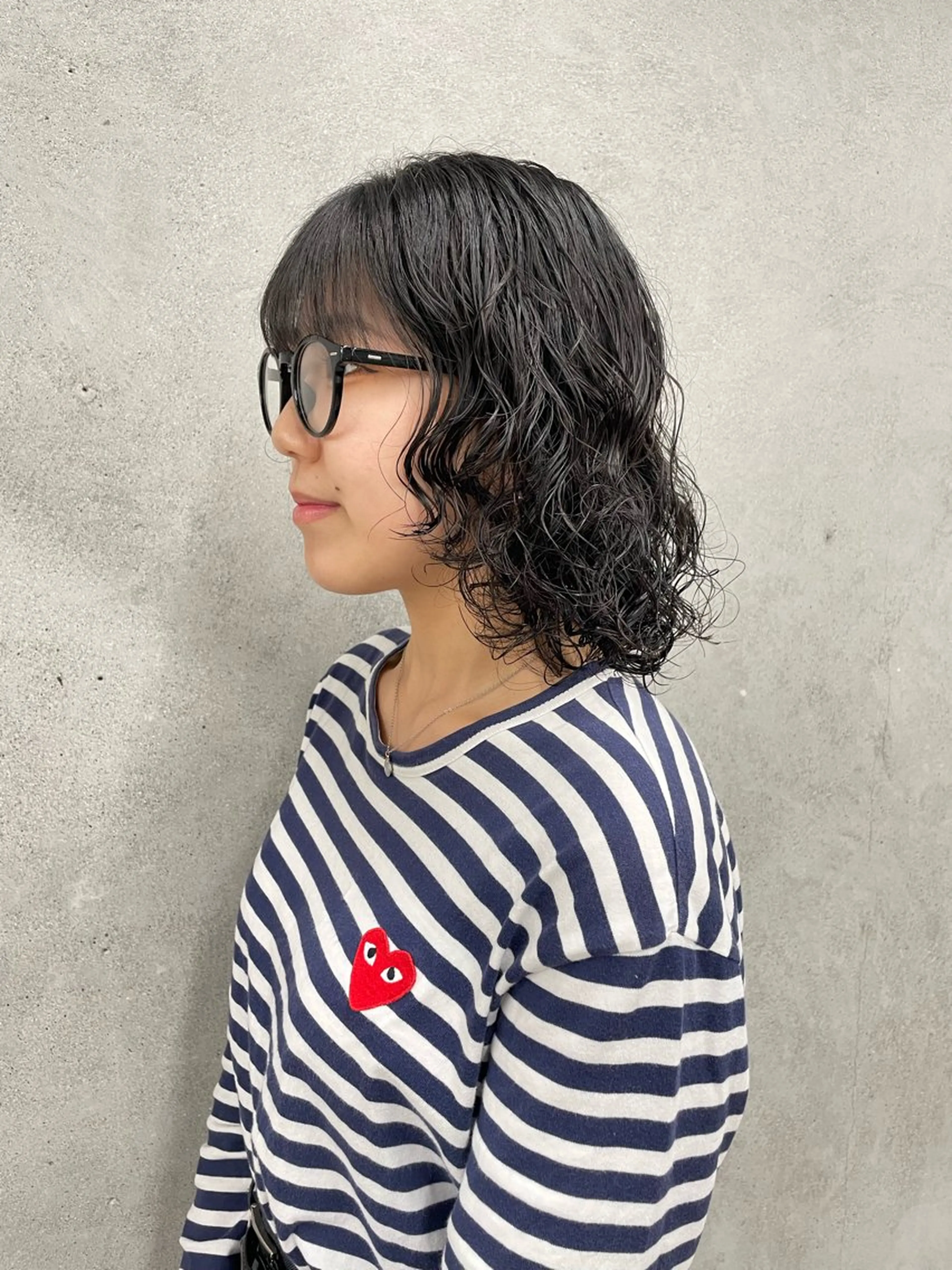 パーマ 小出 萌恵のヘアスタイル