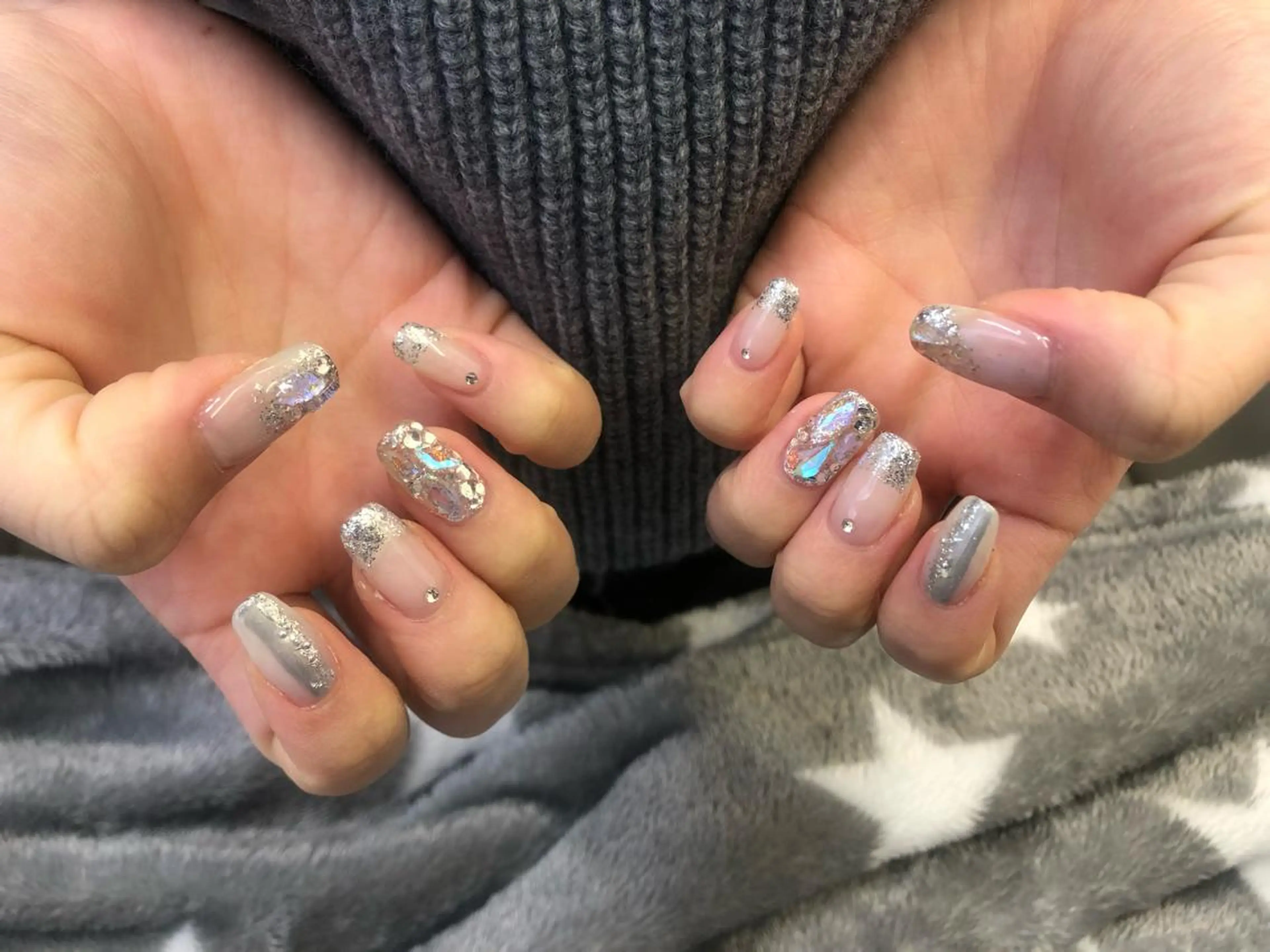 ネイル アートネイル 成人式 ハンドネイル MELLMODE所属・Nakano Kanaのネイルデザイン