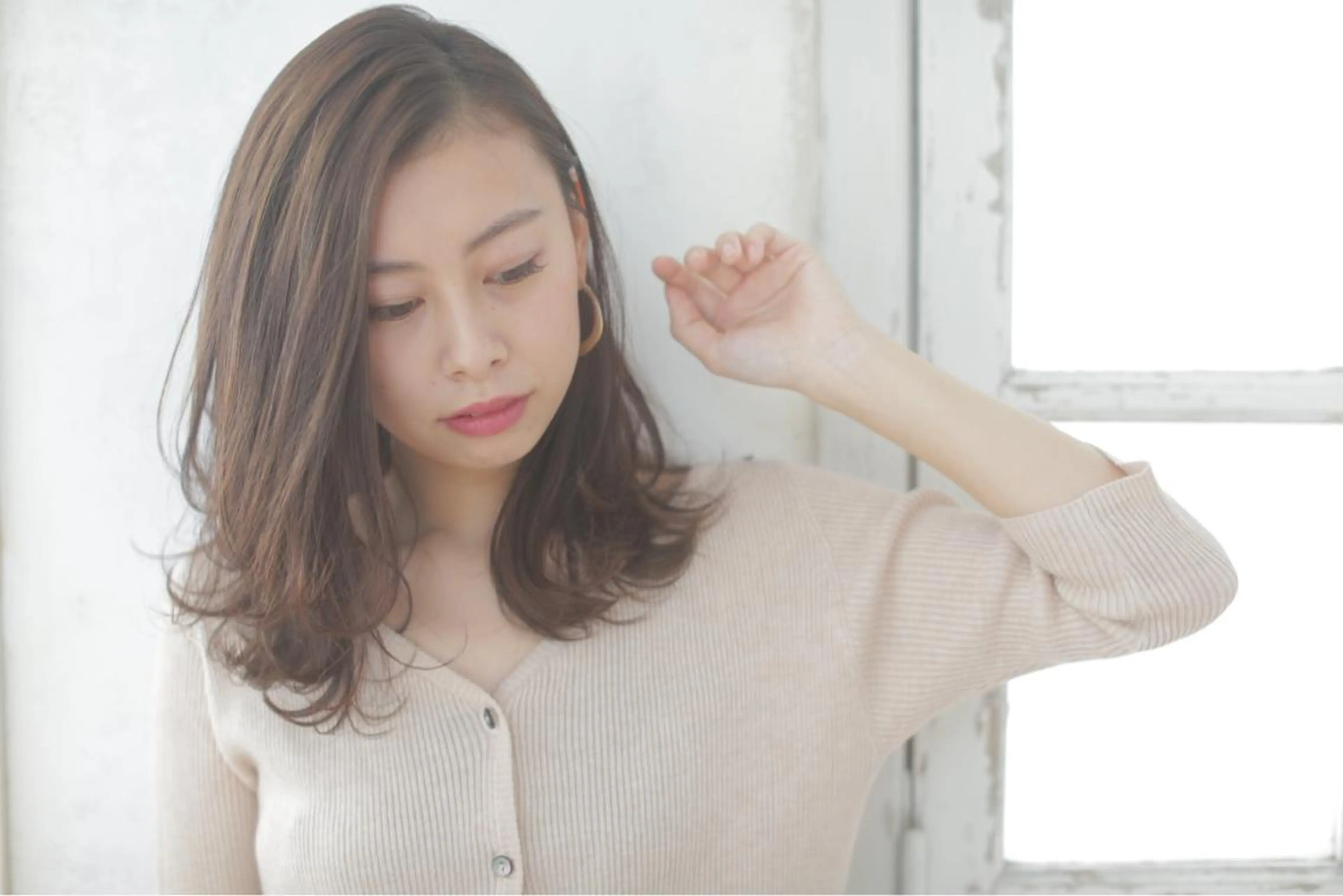 ミディアム ボブ SCENE by RADのヘアスタイル