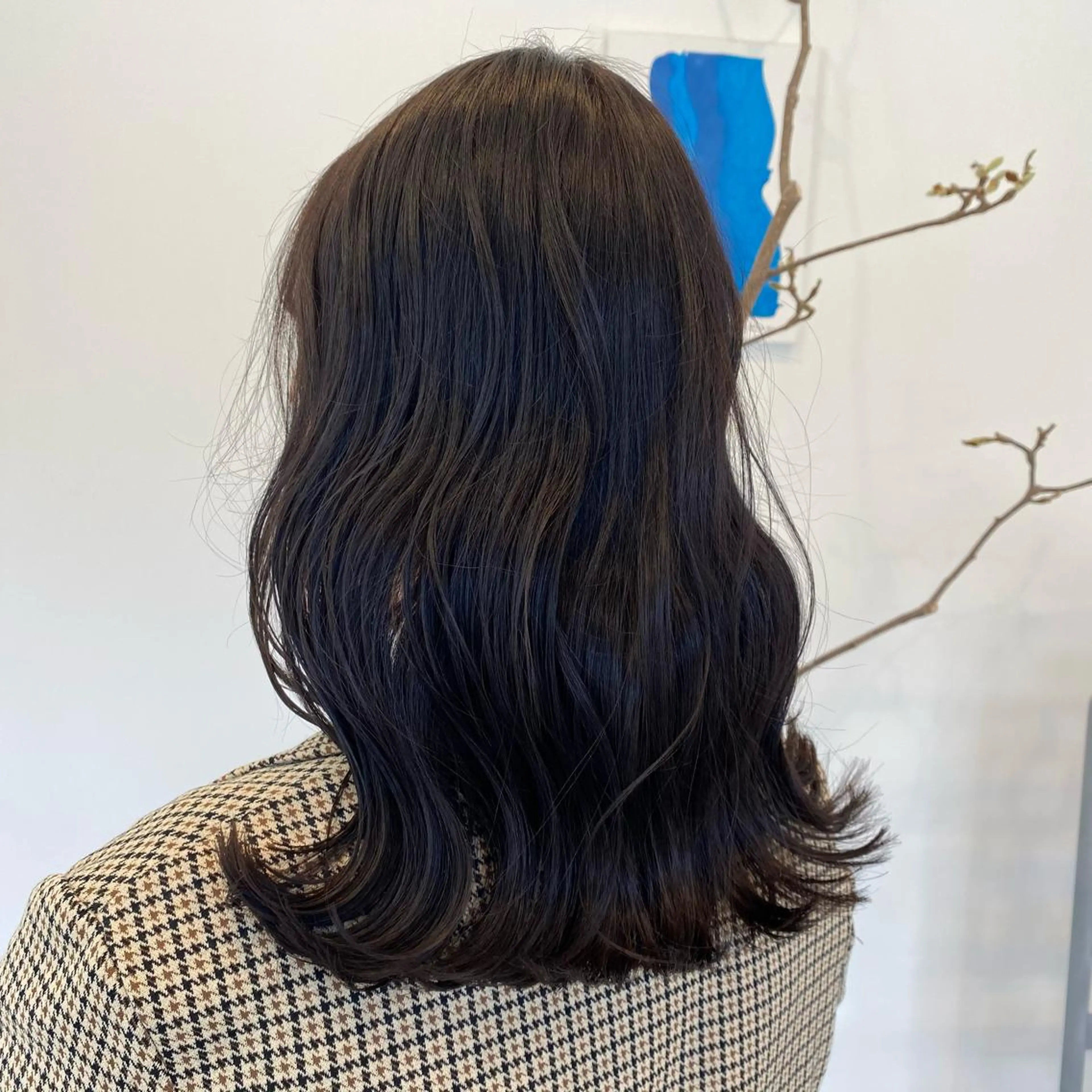 セミロング カラー ブリーチ 透明感カラー ダークグレー ダークグレージュ グレージュ カット ヘアカラー 【GUK】 🌻RINA🌻のヘアスタイル