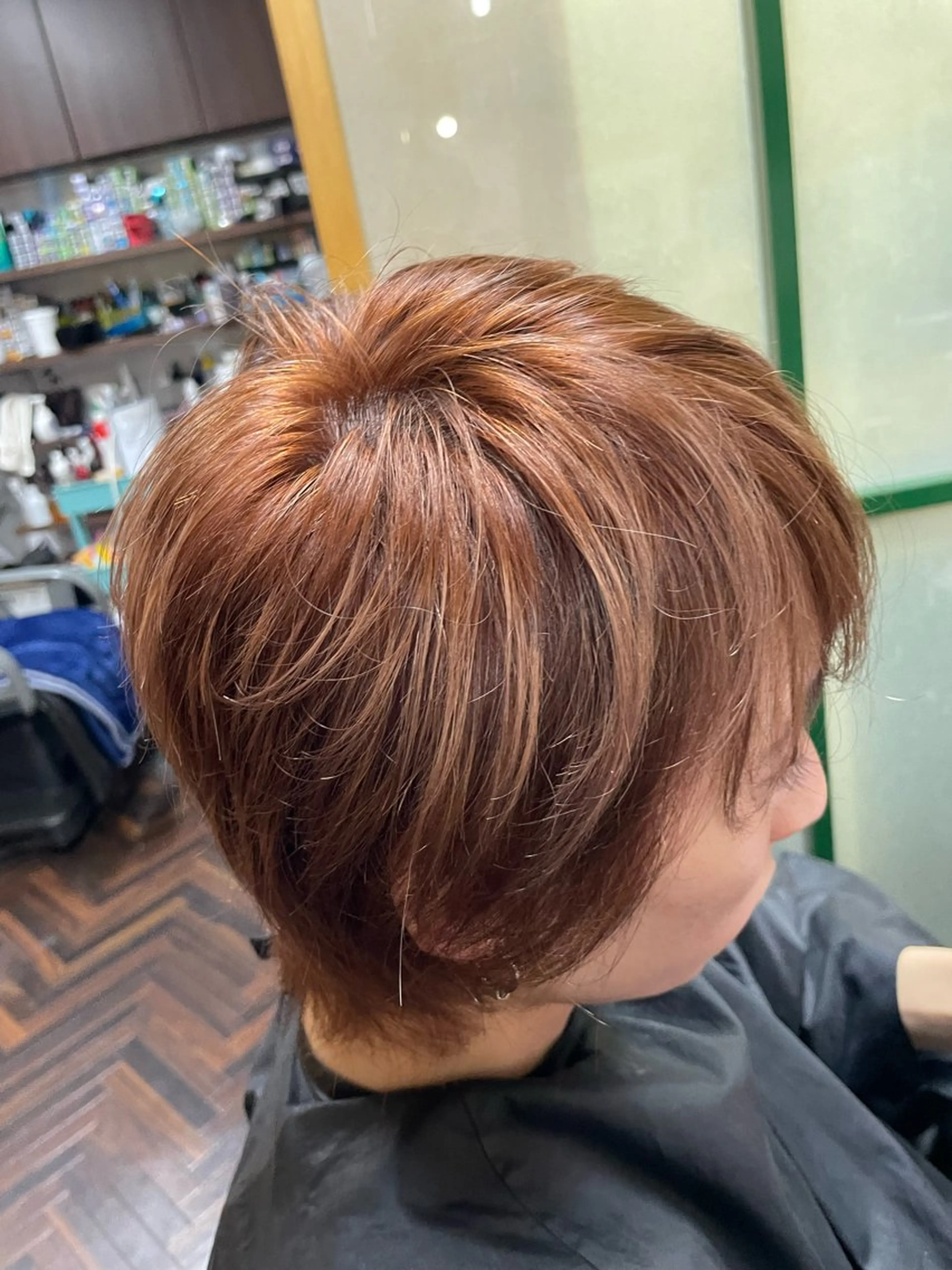 カラー メンズ メンズブリーチ ブリーチ katae sayoriのヘアスタイル