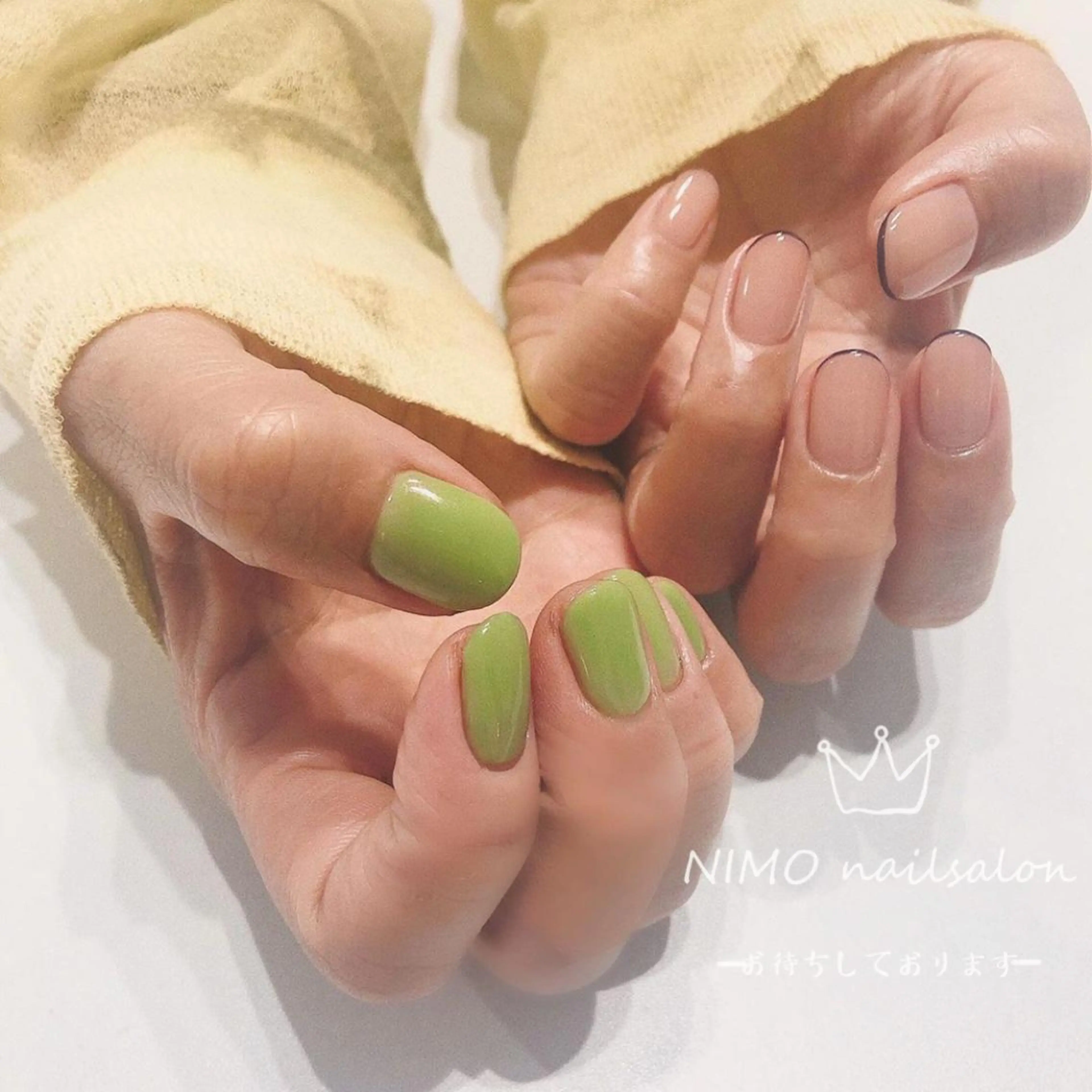 ネイル 持ち込み ハンドネイル ハンドケア 閨匠ビューティサロン 新橋店♡Ellieのネイルデザイン