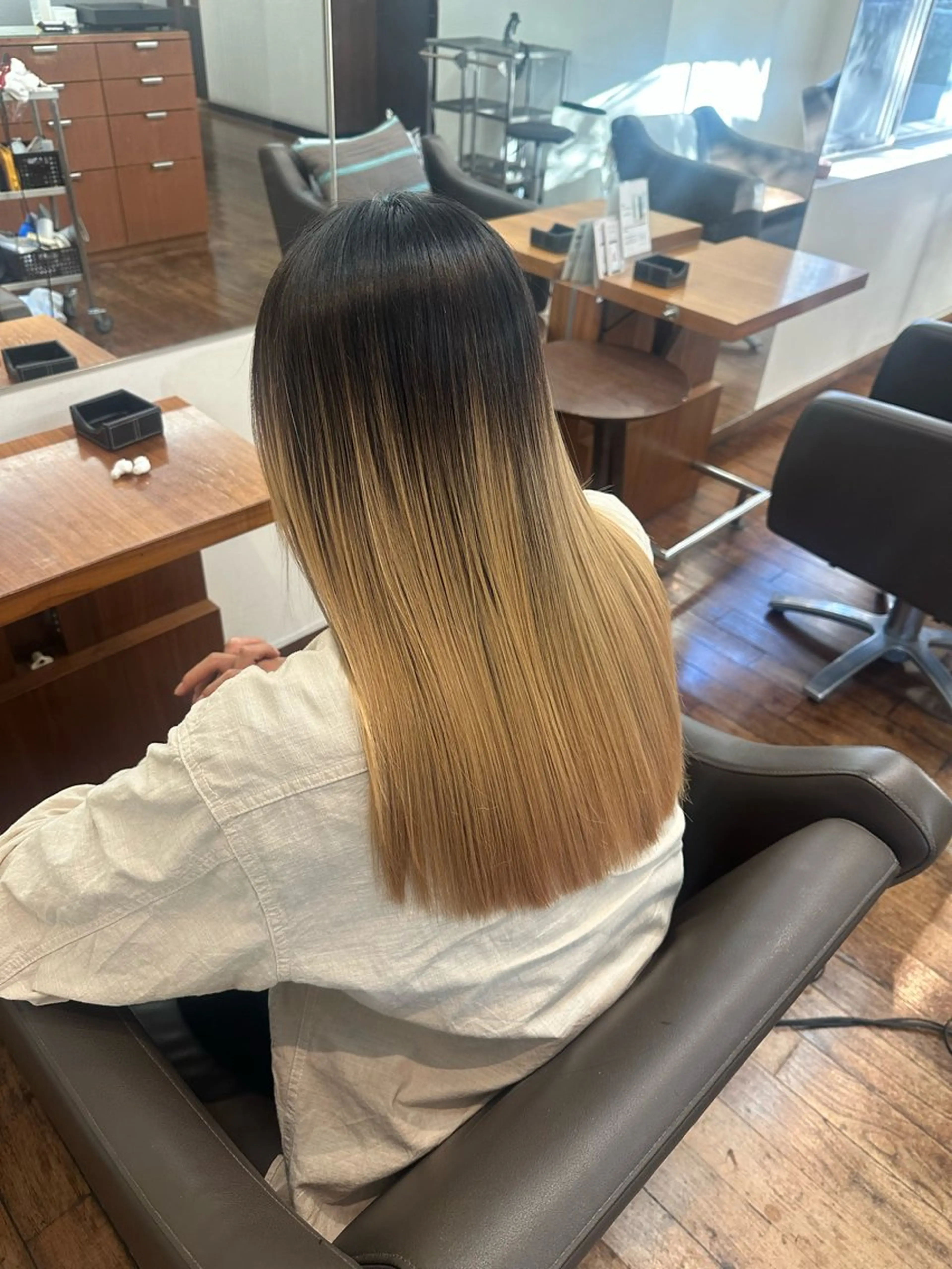 ロング カラー 髪質改善 縮毛矯正 トリートメント トリートメント 🌸髪質改善🌸 Shuhei🗝♠のヘアスタイル