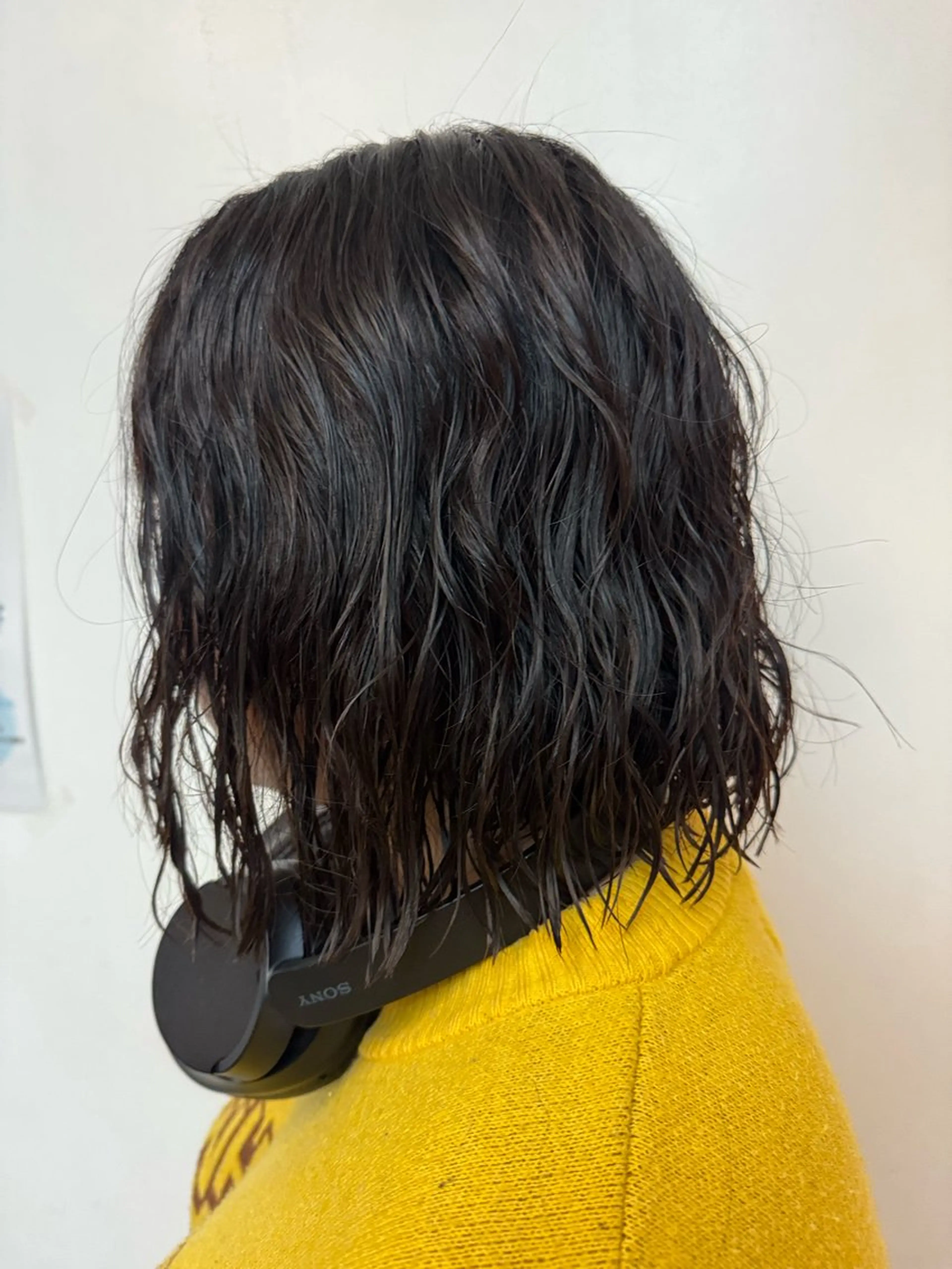 パーマ ボブ 八巻星理夏 モデルさん募集中のヘアスタイル