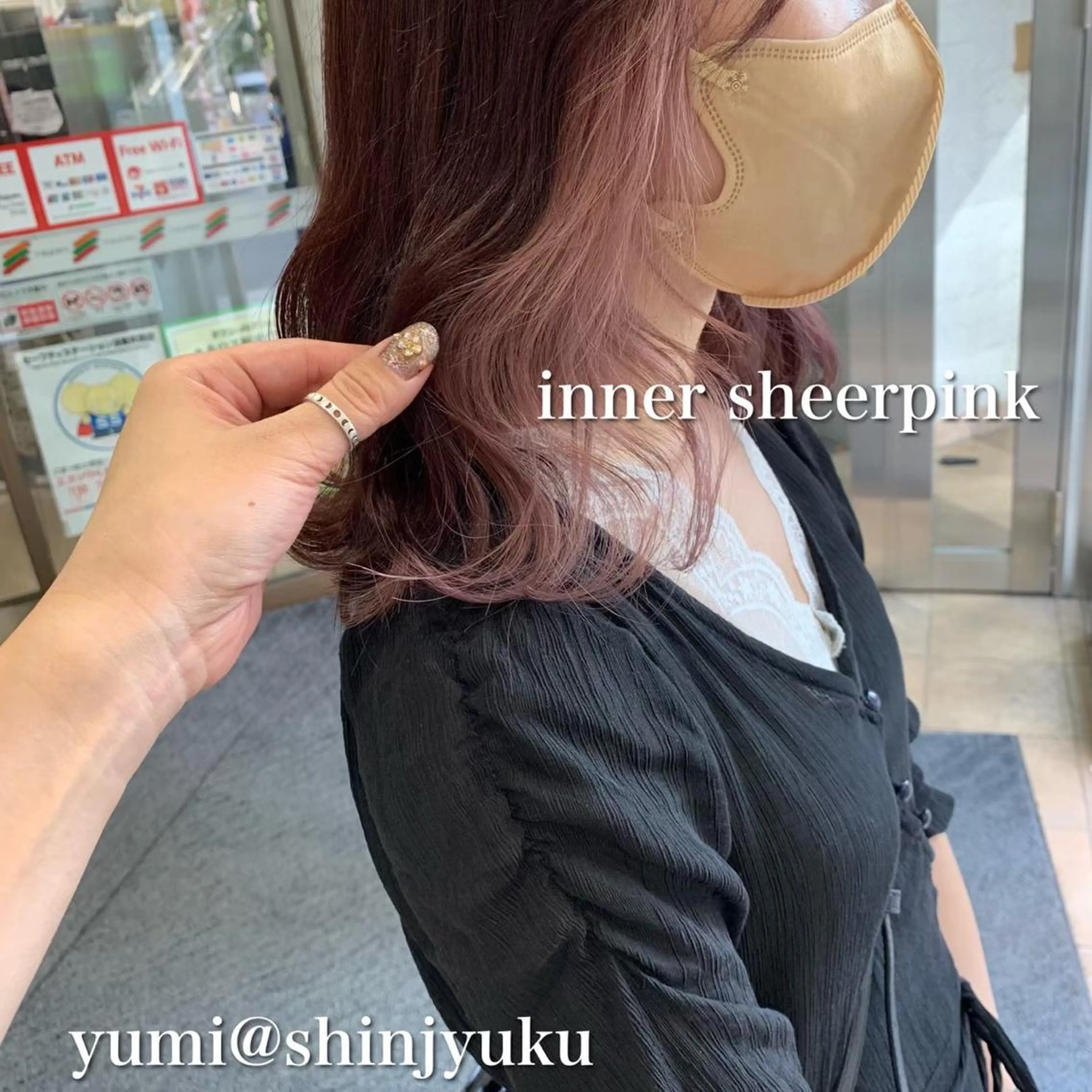 ミディアム カラー パーマ ヘアアレンジ メンズ ヘアカラー トリートメント ワット 原宿のヘアスタイル