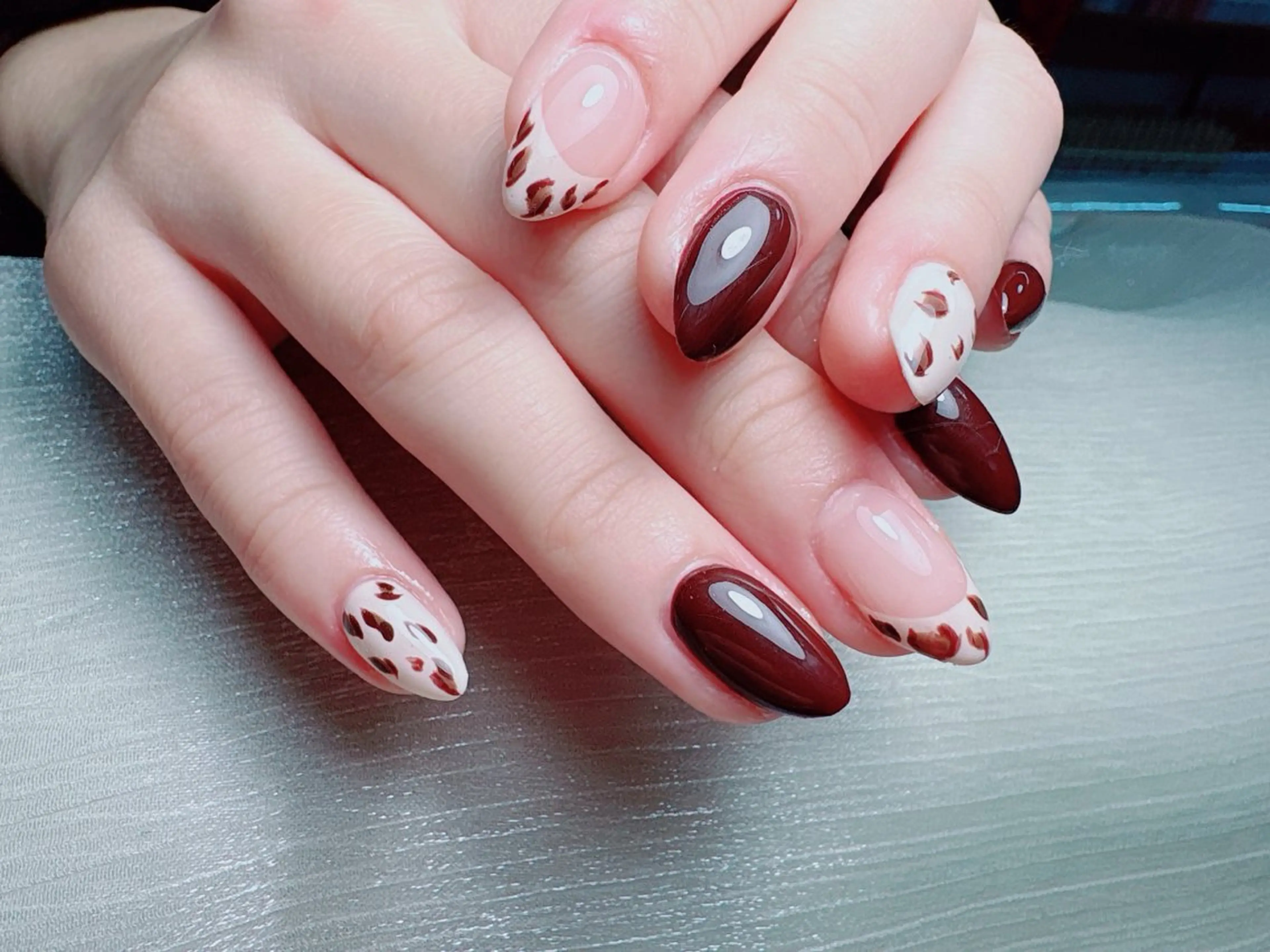 ネイル ハンドネイル Yuxi Beauty salon 【ユーシィー ビューティ サロン】所属・ユーシーネイルサロン 池田公園店のネイルデザイン