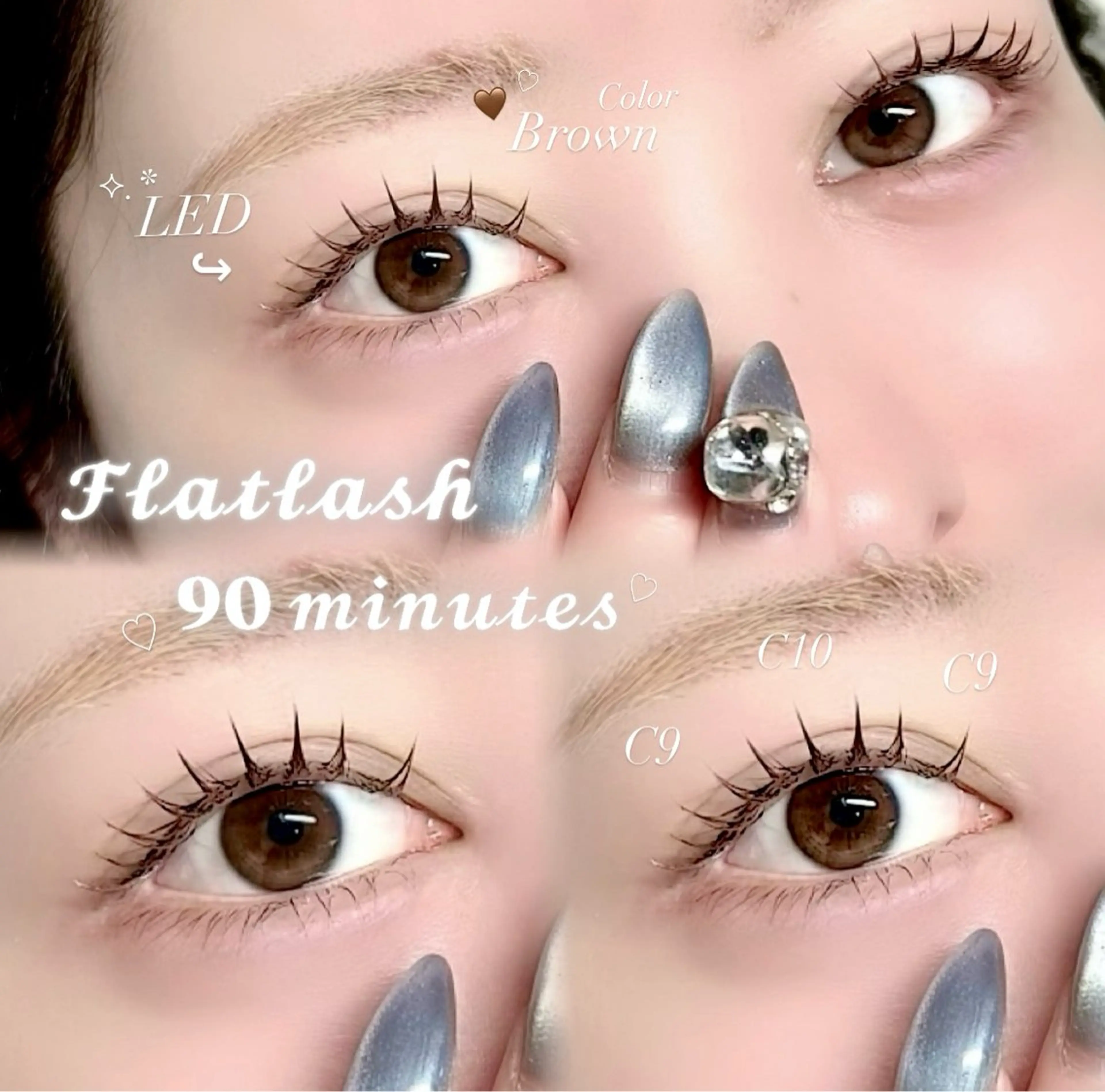 マツエク・マツパ マツエク ｻ ﾏ ﾀ ﾊ ﾙ ｶのマツエク・マツパデザイン