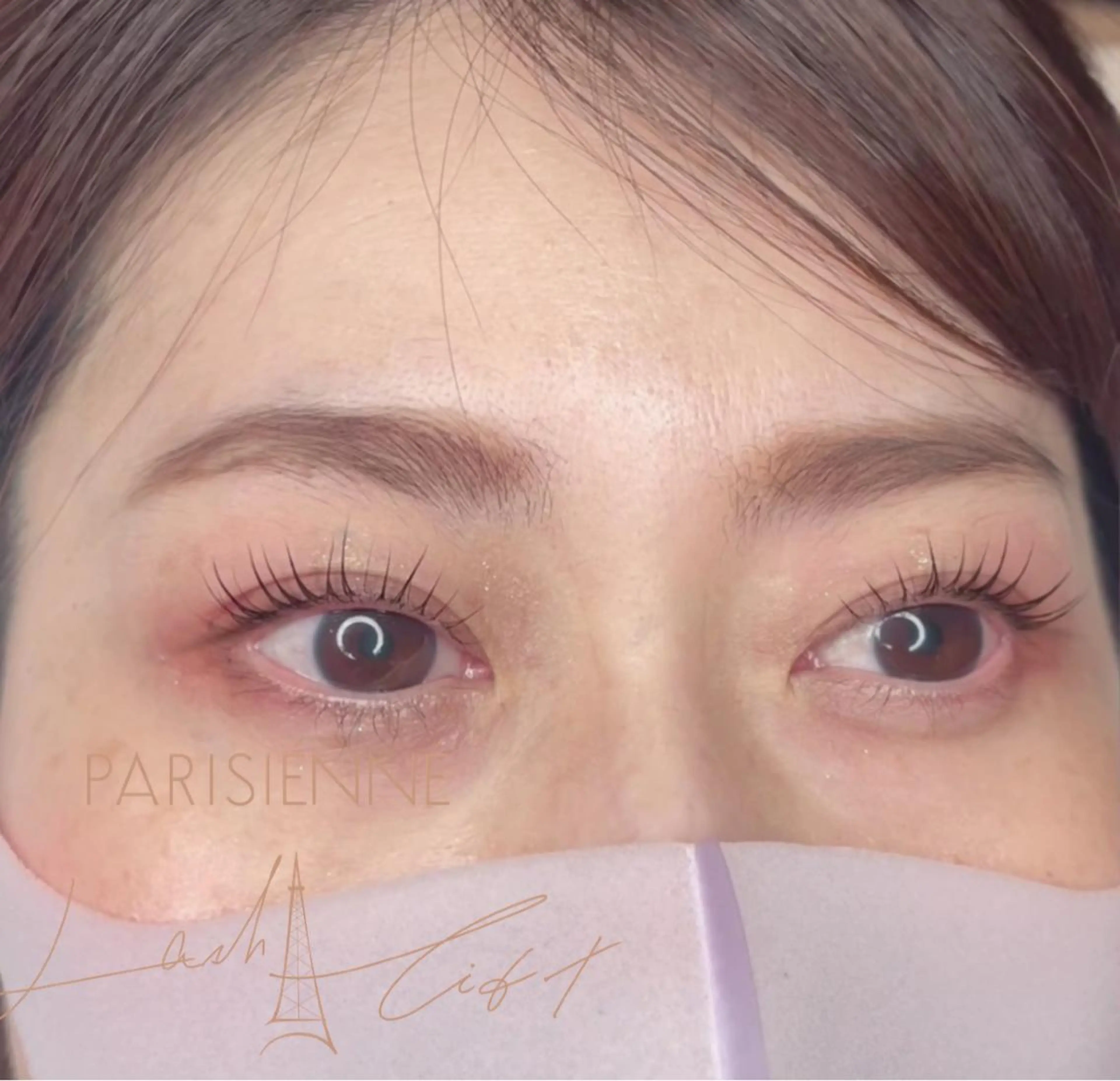 マツエク・マツパ パリジェンヌラッシュリフト ma riのネイルデザイン