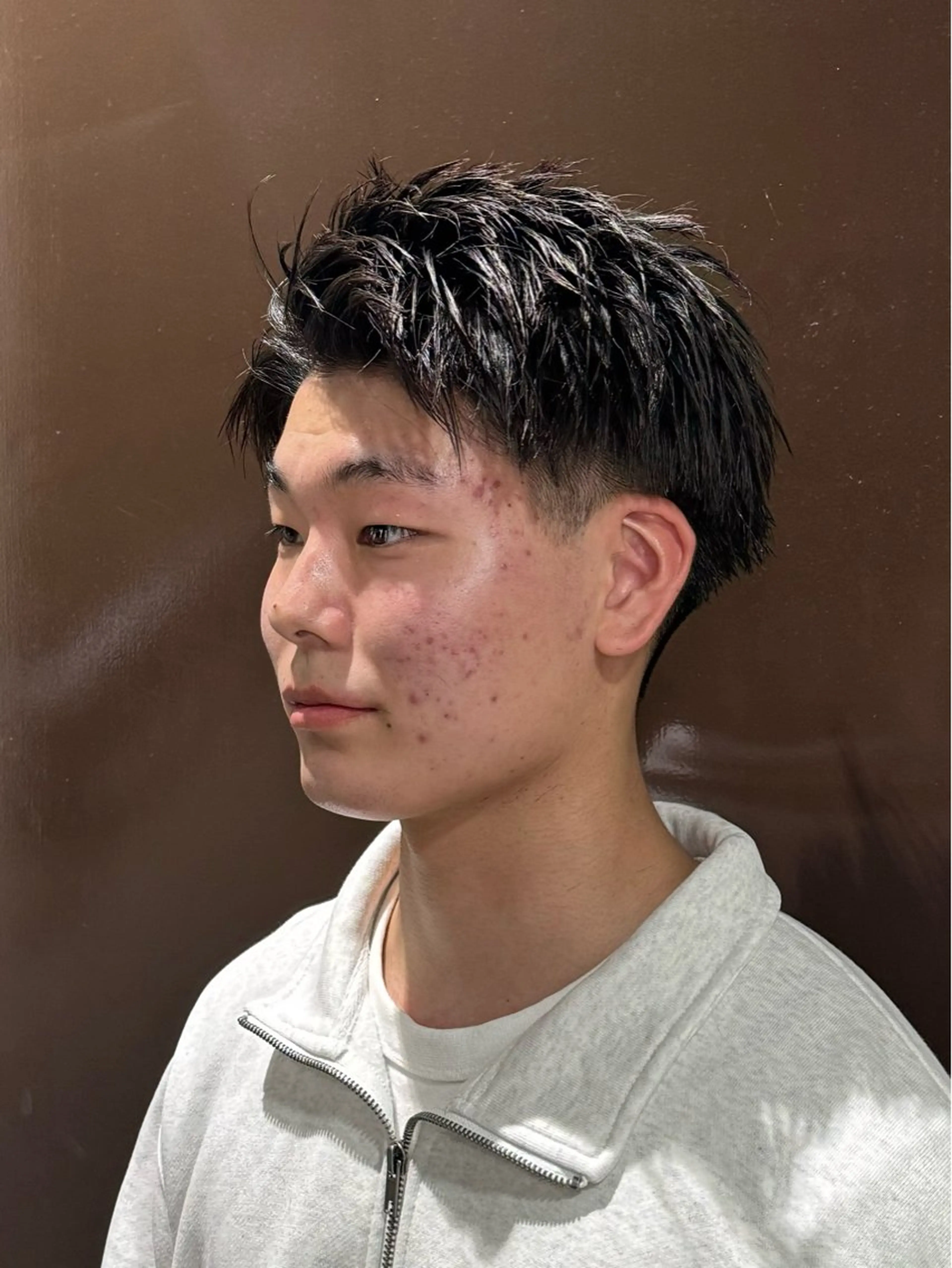 ショート メンズ カット パーマ 柏メンズカットパーマ NO.1タイチのヘアスタイル