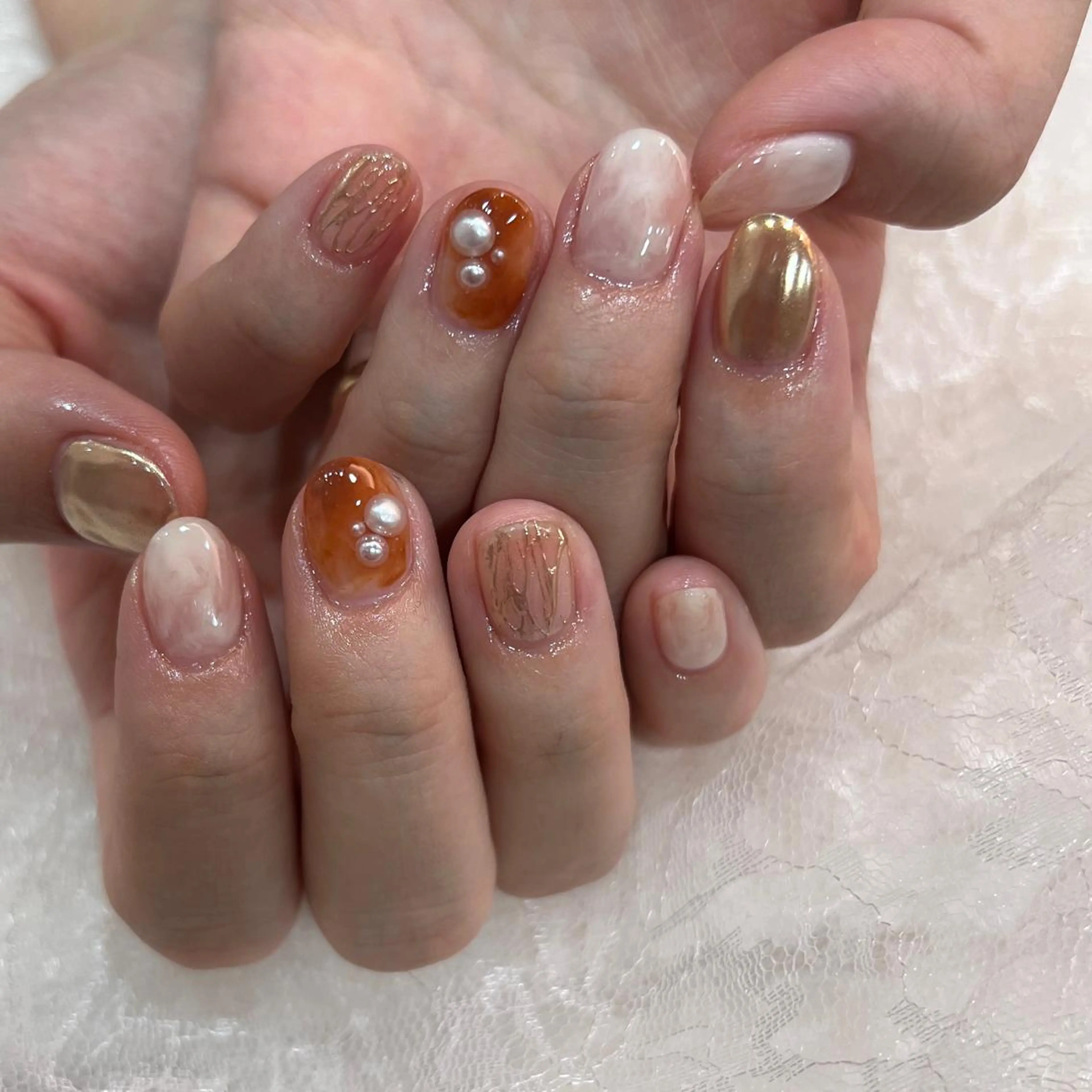 ネイル ハンドネイル 河野 弥月のネイルデザイン