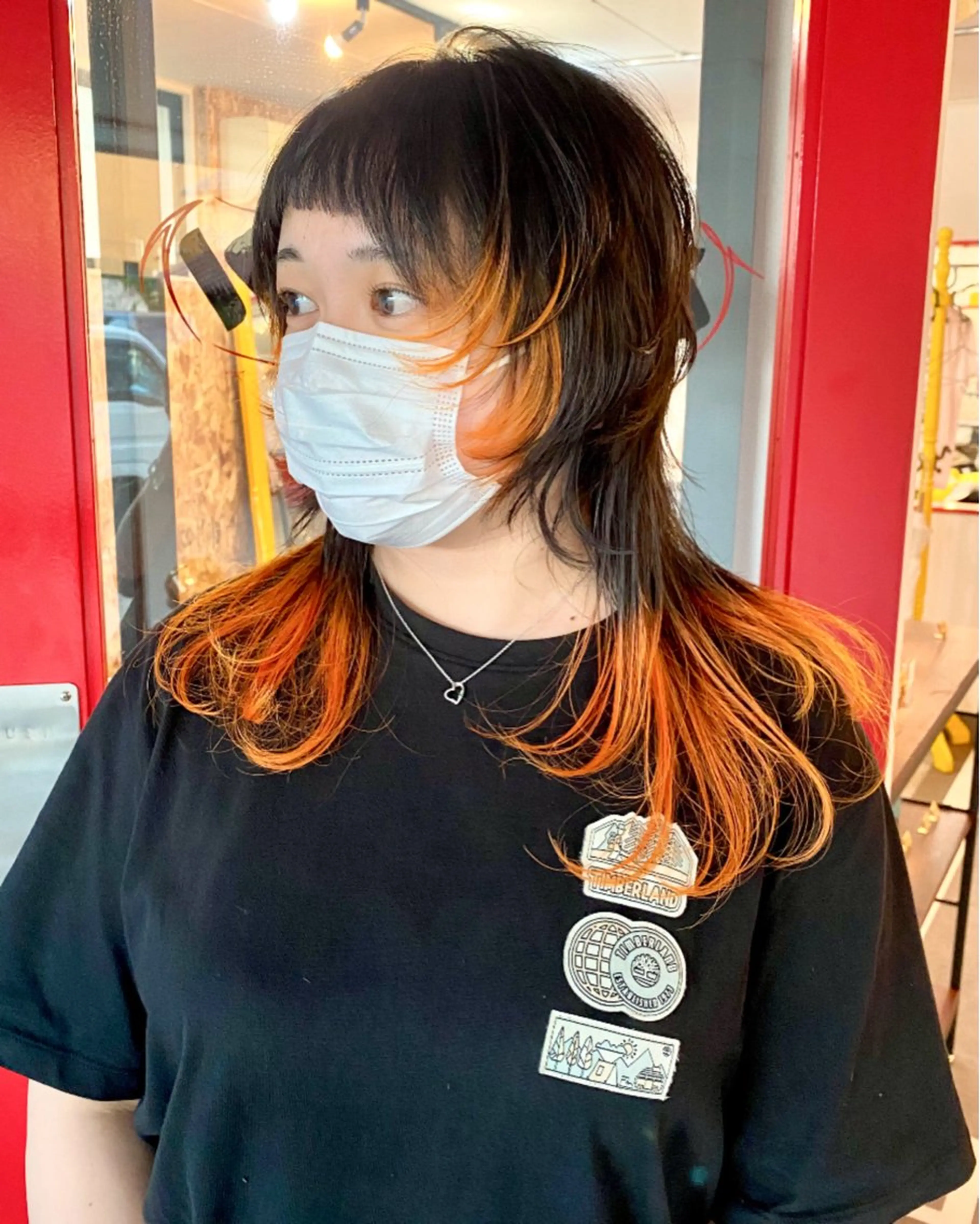 【ミディアム】ケアブリーチカラー+トリートメントの写真