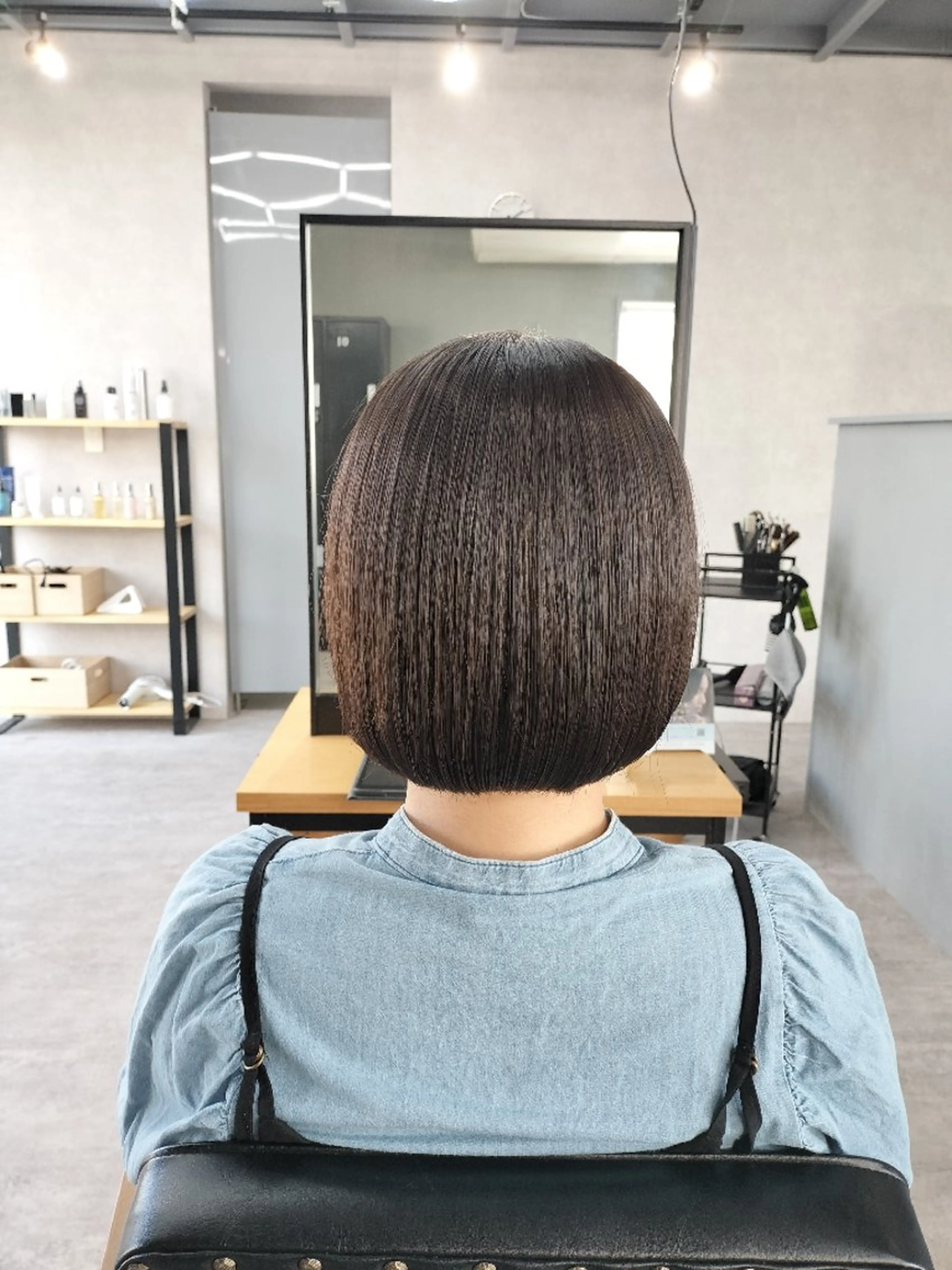 ショート カット 縮毛矯正 トリートメント Alen所属・S. Hitomiのヘアスタイル