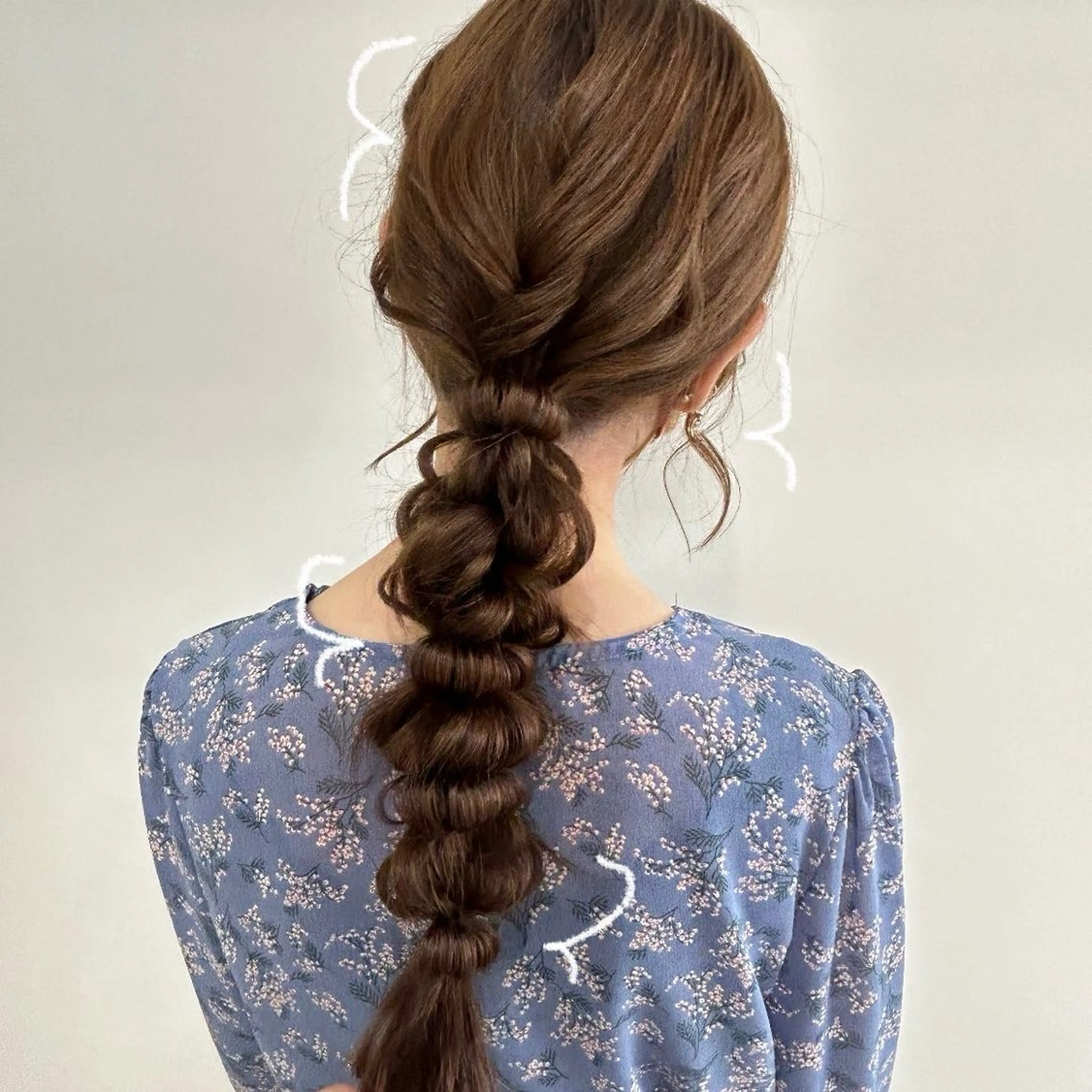 ロング ヘアアレンジ チアキ ジュリのヘアスタイル