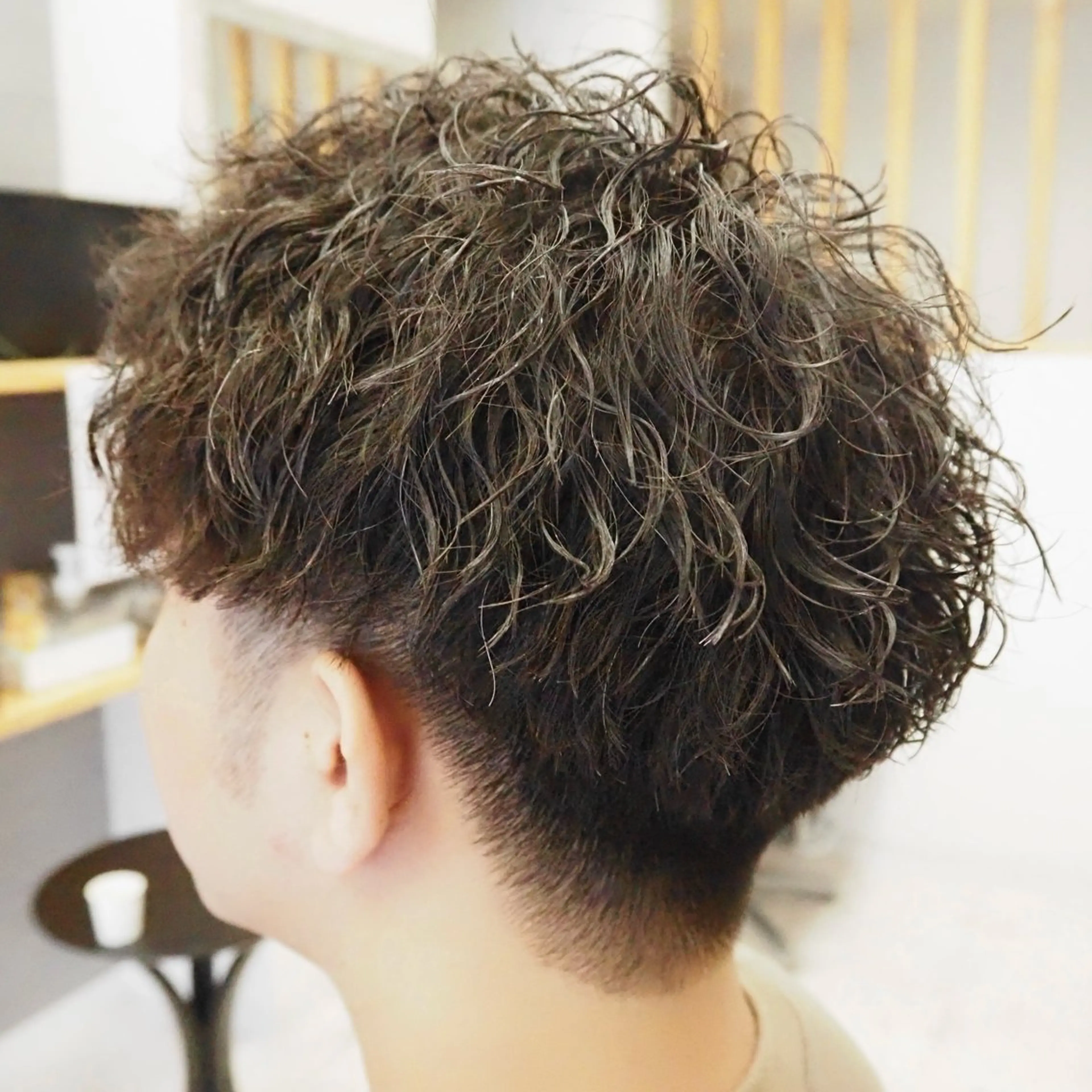 パーマ メンズ カット パーマ メンズ特化/パーマ/ フェードWATARUのヘアスタイル