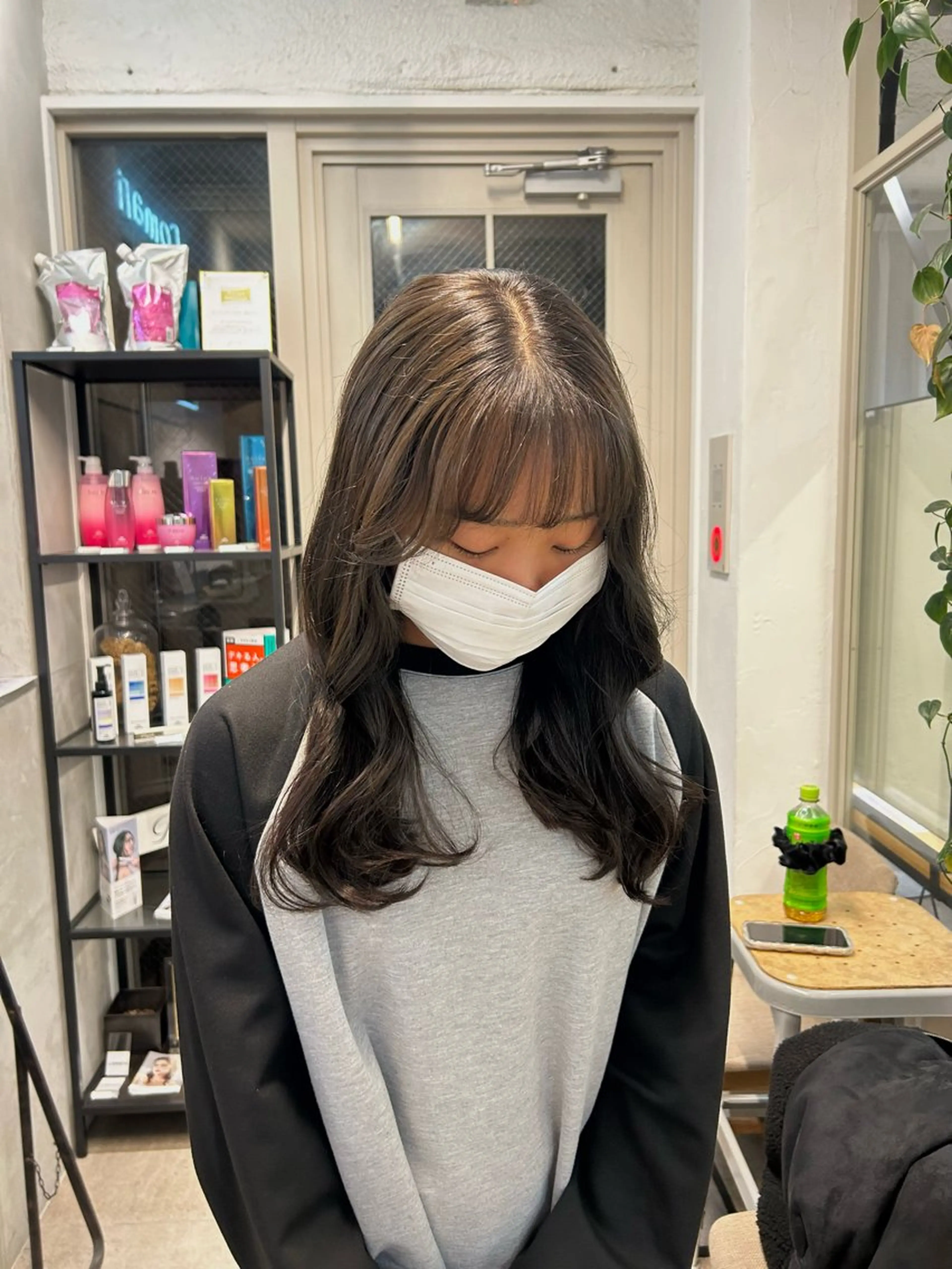 カラー ヘアカラー トリートメント moeka 表参道のヘアスタイル