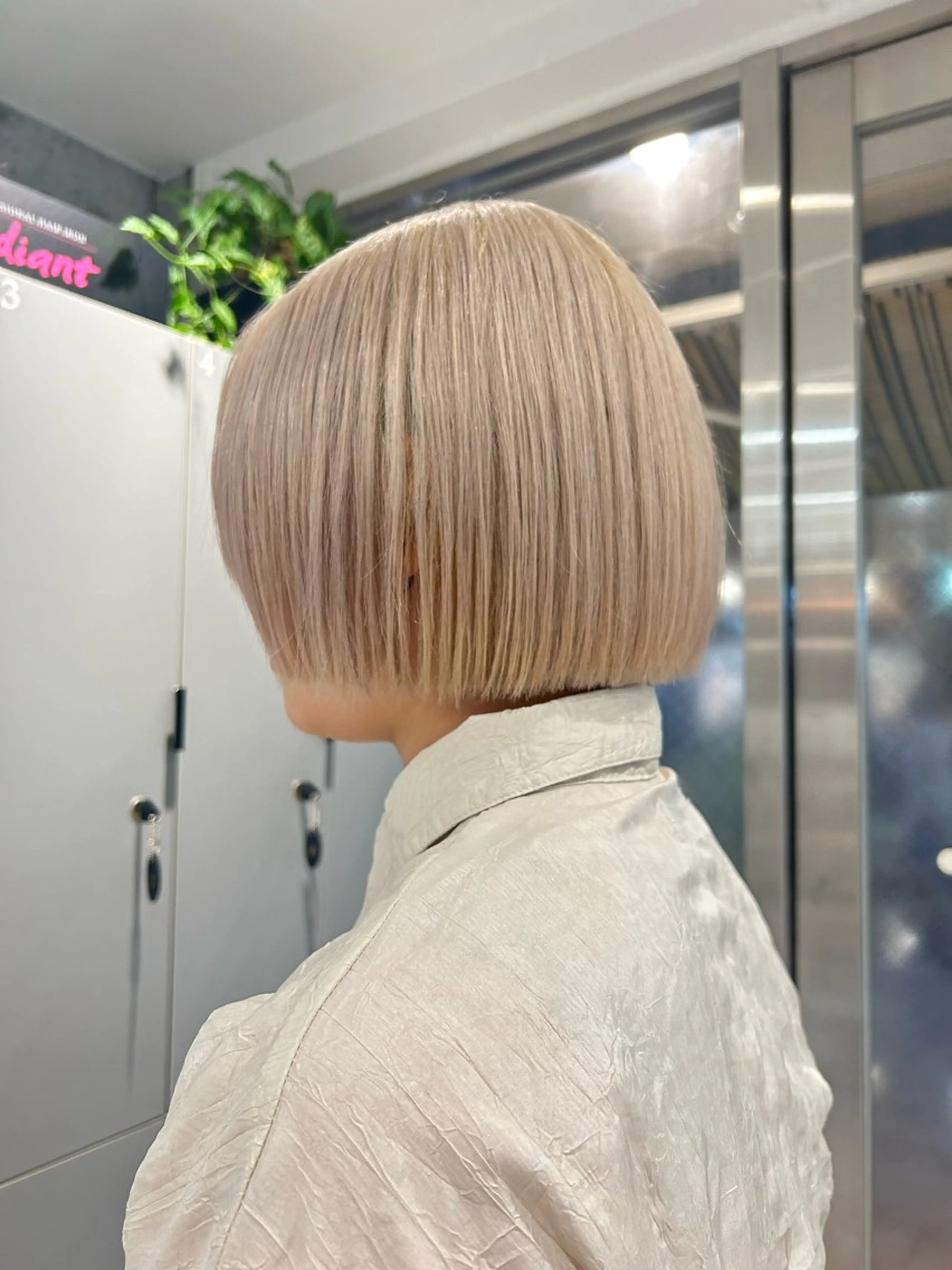 ショート カラー カット ヘアカラー トリートメント 🦖ミニボブ/ボブ /MOEKA🦕のヘアスタイル