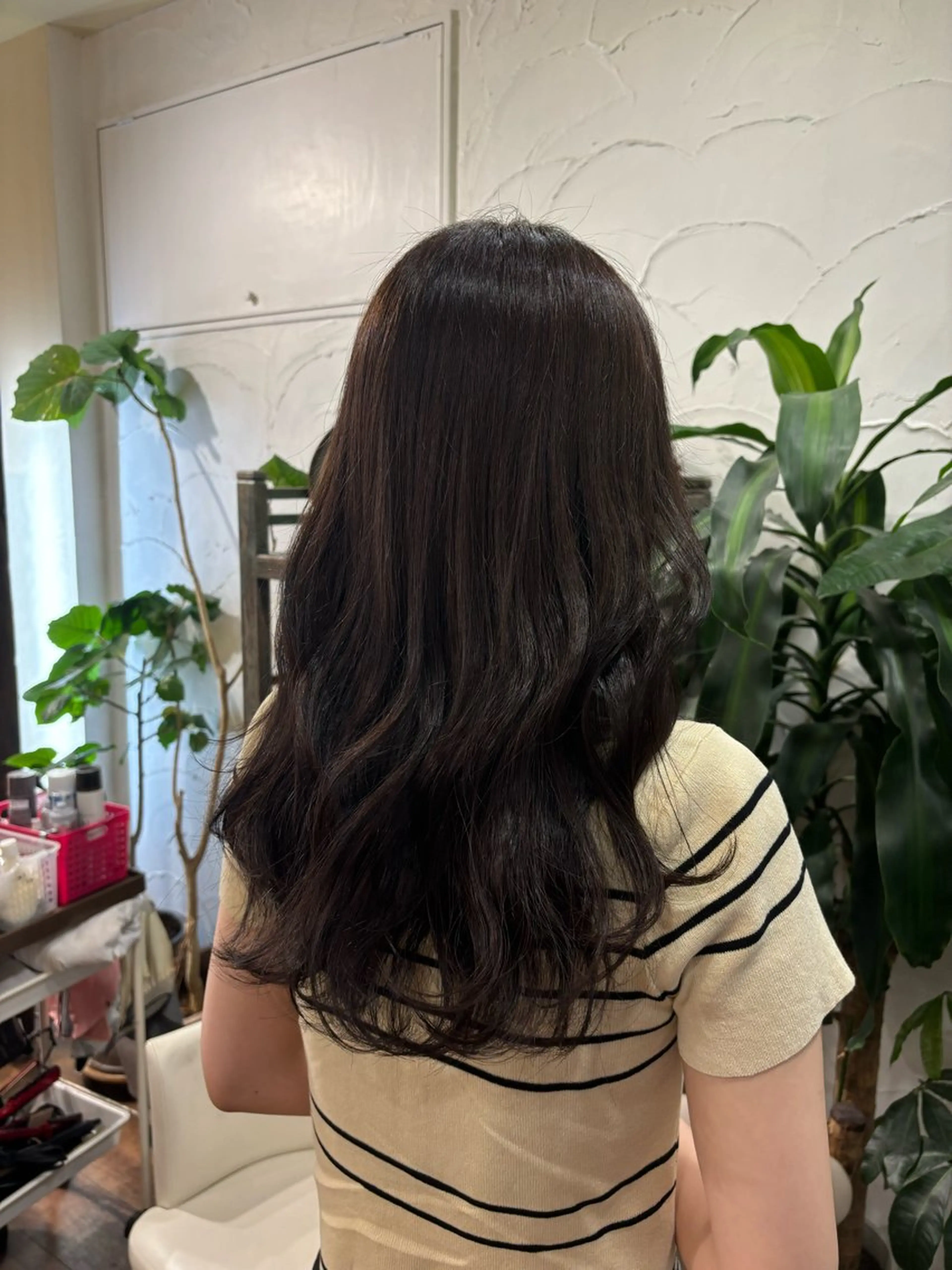 ロング ブリーチ予約率90% 以上✨森山陽向のヘアスタイル